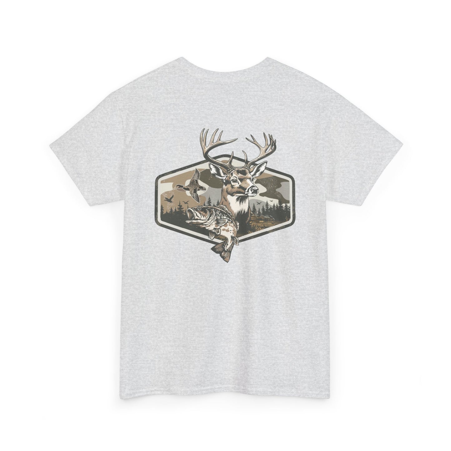 Deer Hunter Graphic Tee — Buck & Forest Outdoor T-Shirt