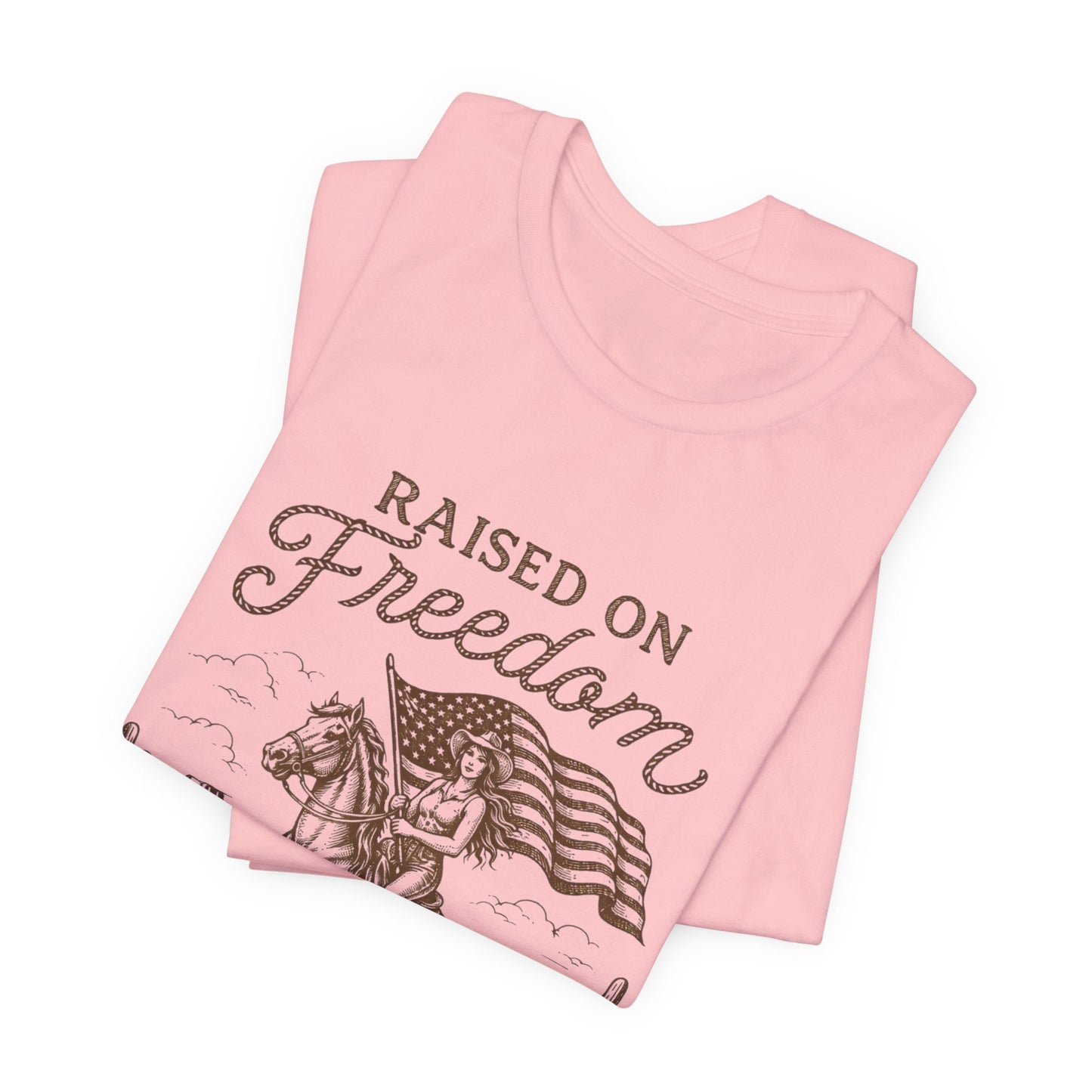 Raised on Freedom Western Tee