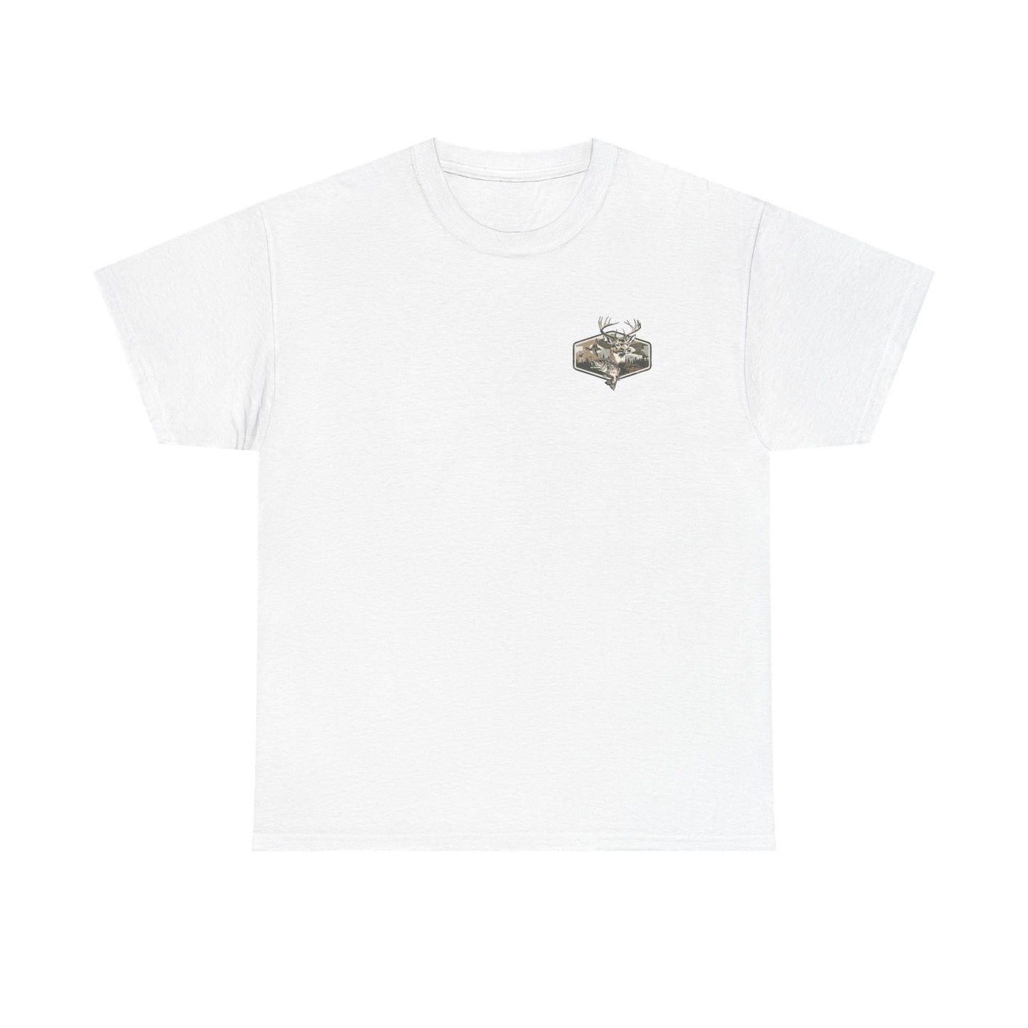 Deer Hunter Graphic Tee — Buck & Forest Outdoor T-Shirt