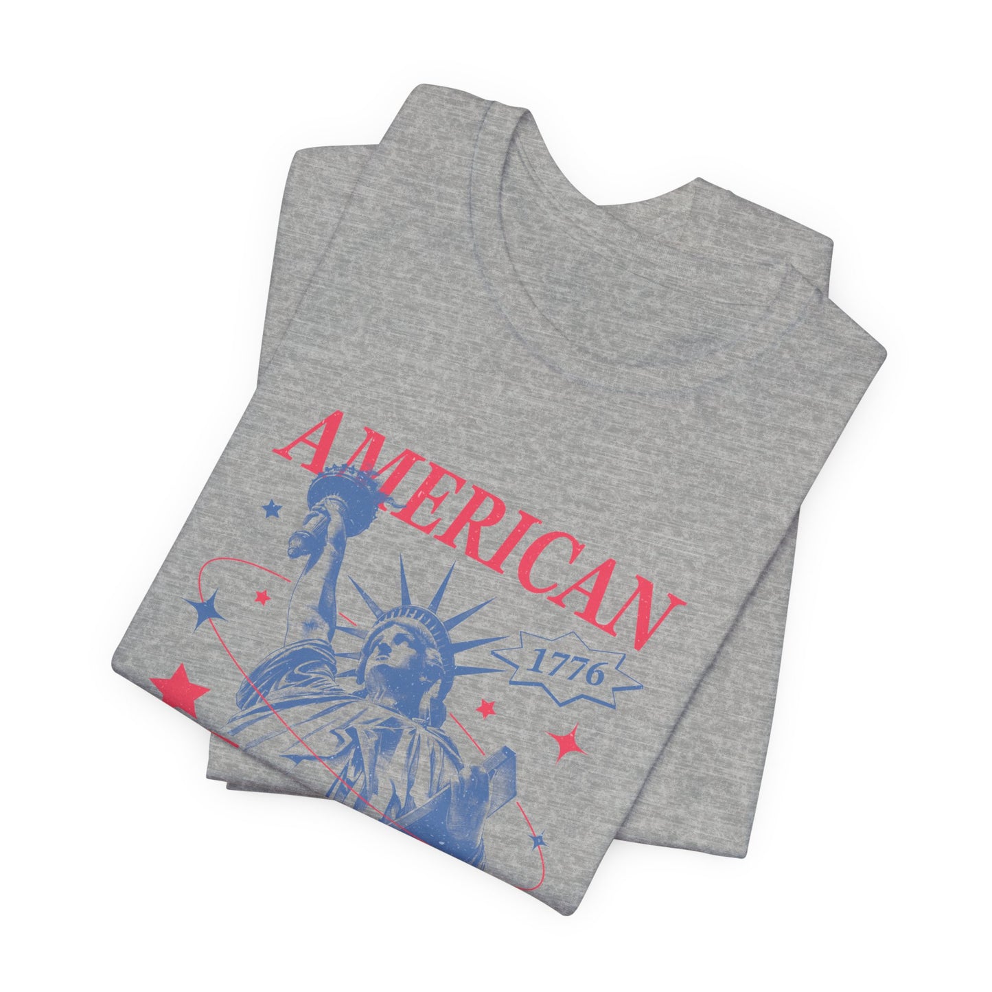Liberty 'Land of the Free' T‑Shirt — Statue of Liberty Patriotic 1776 Tee