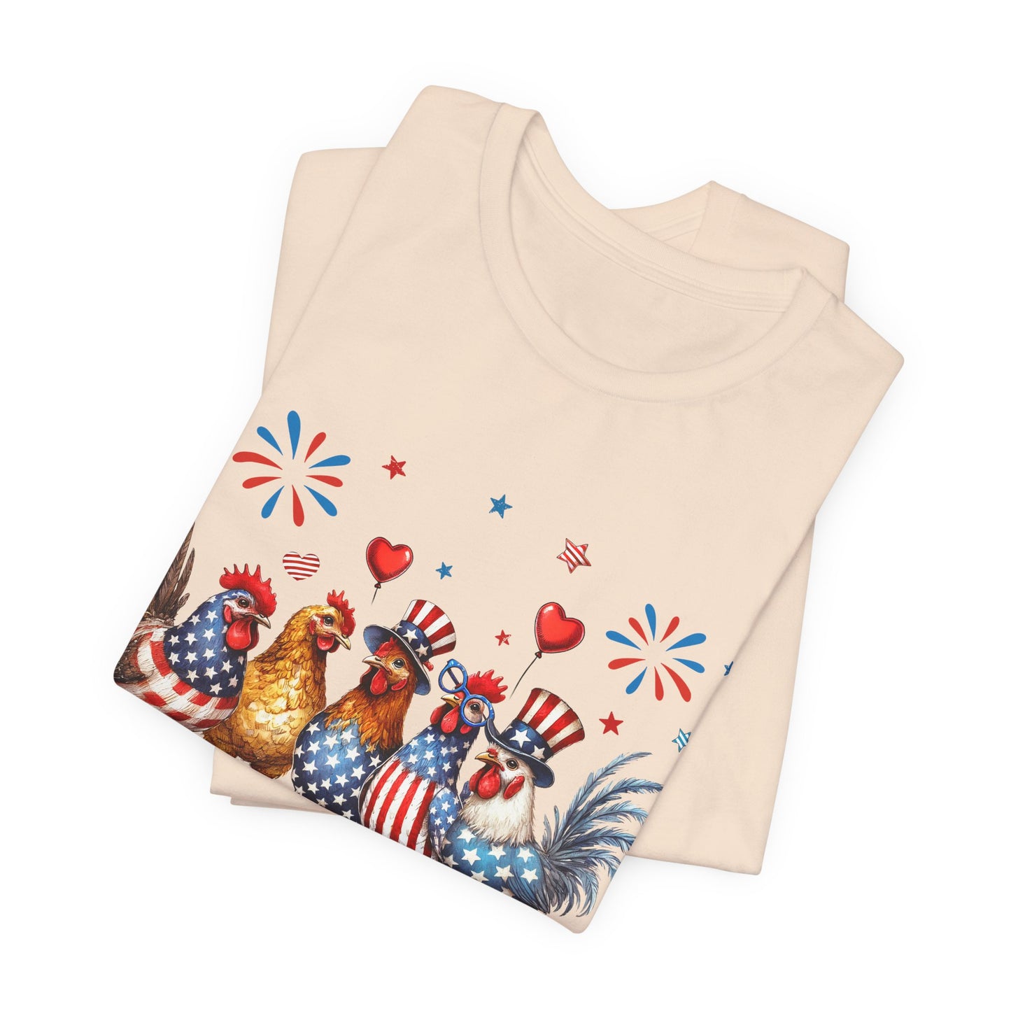 Chicken Patriotic Tee