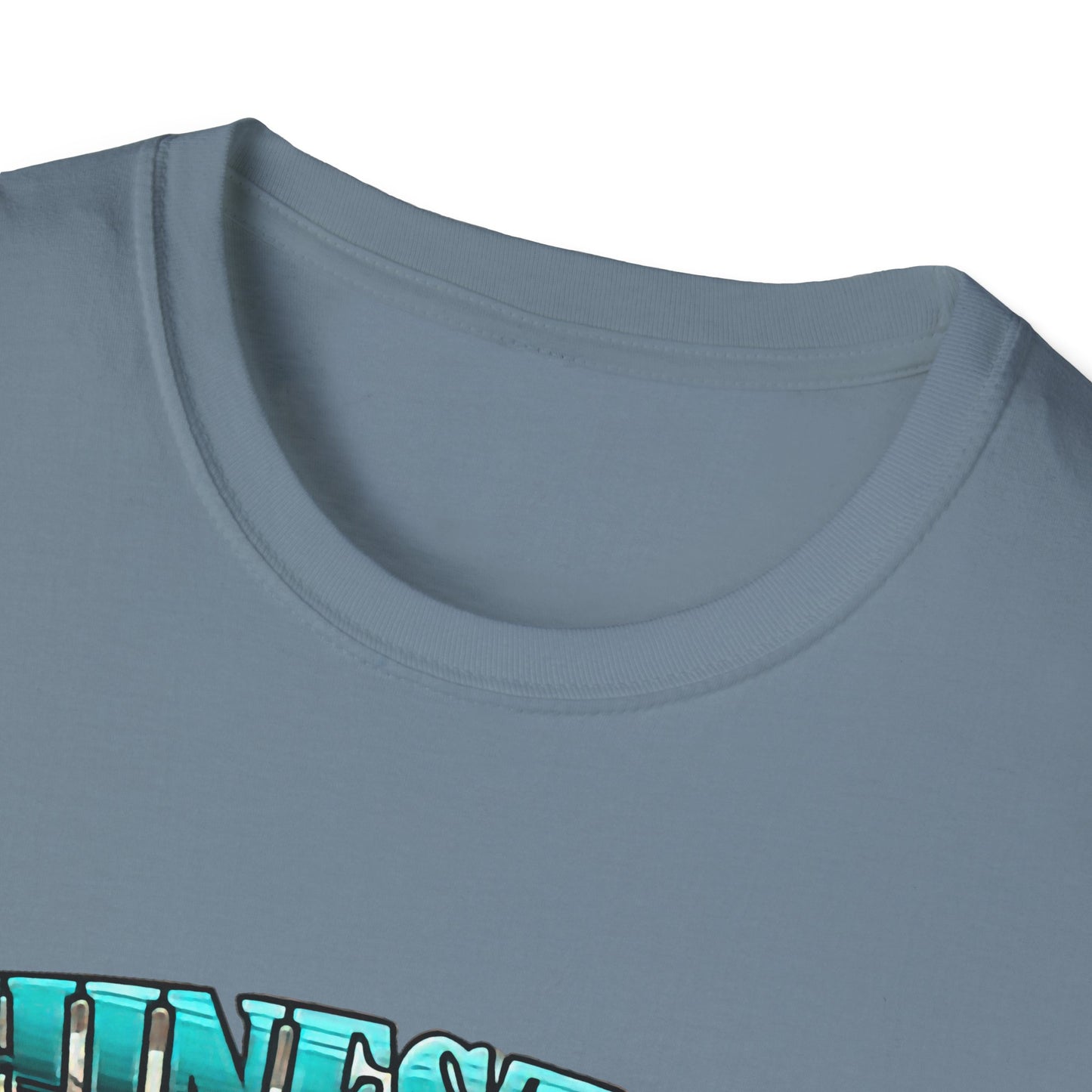 Rhinestone Cowgirl Tee – Turquoise Cowboy Hat on Leopard Print
