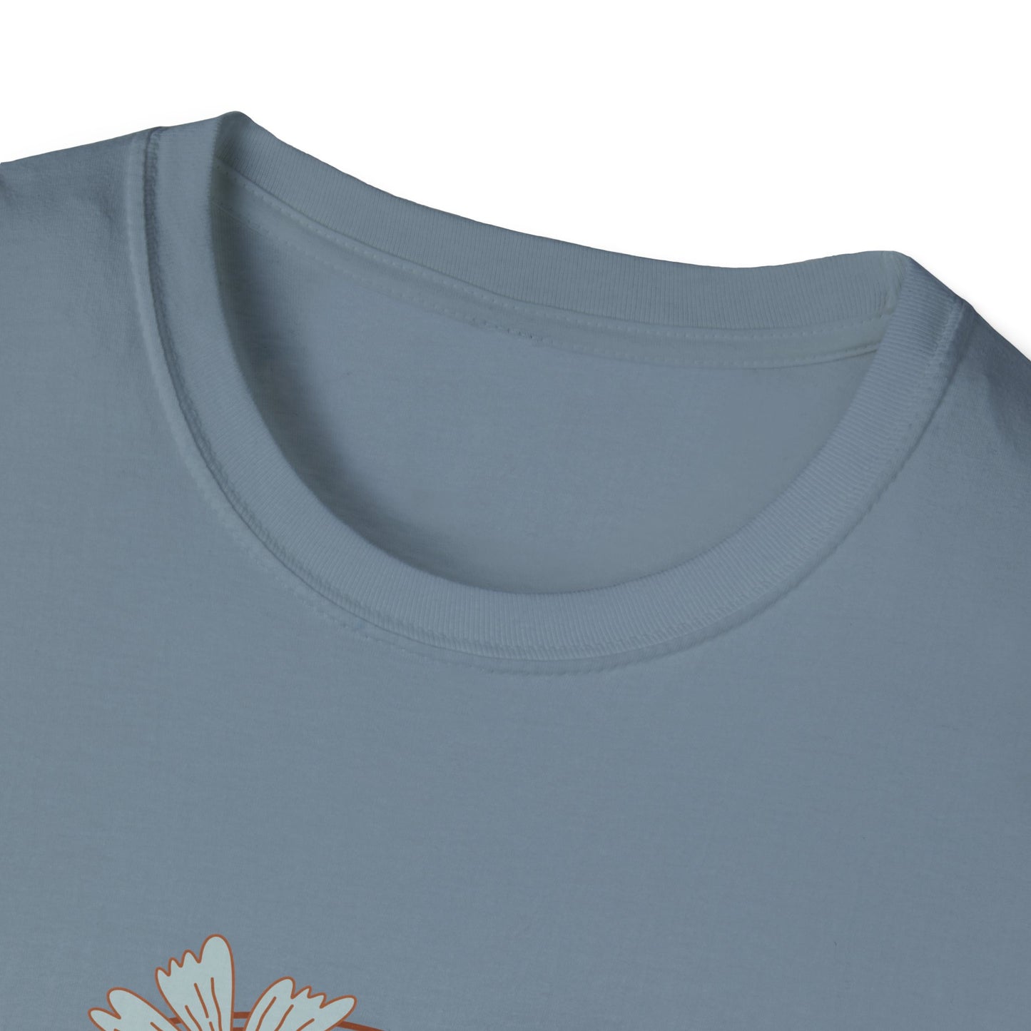 Nurse Floral Retro Tee — "NURSE" Vintage Flower Graphic T-Shirt