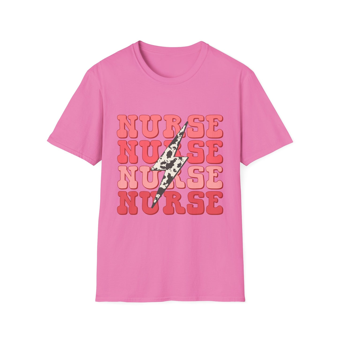 Nurse T-Shirt – Retro Pink Medical Gift for Nurses