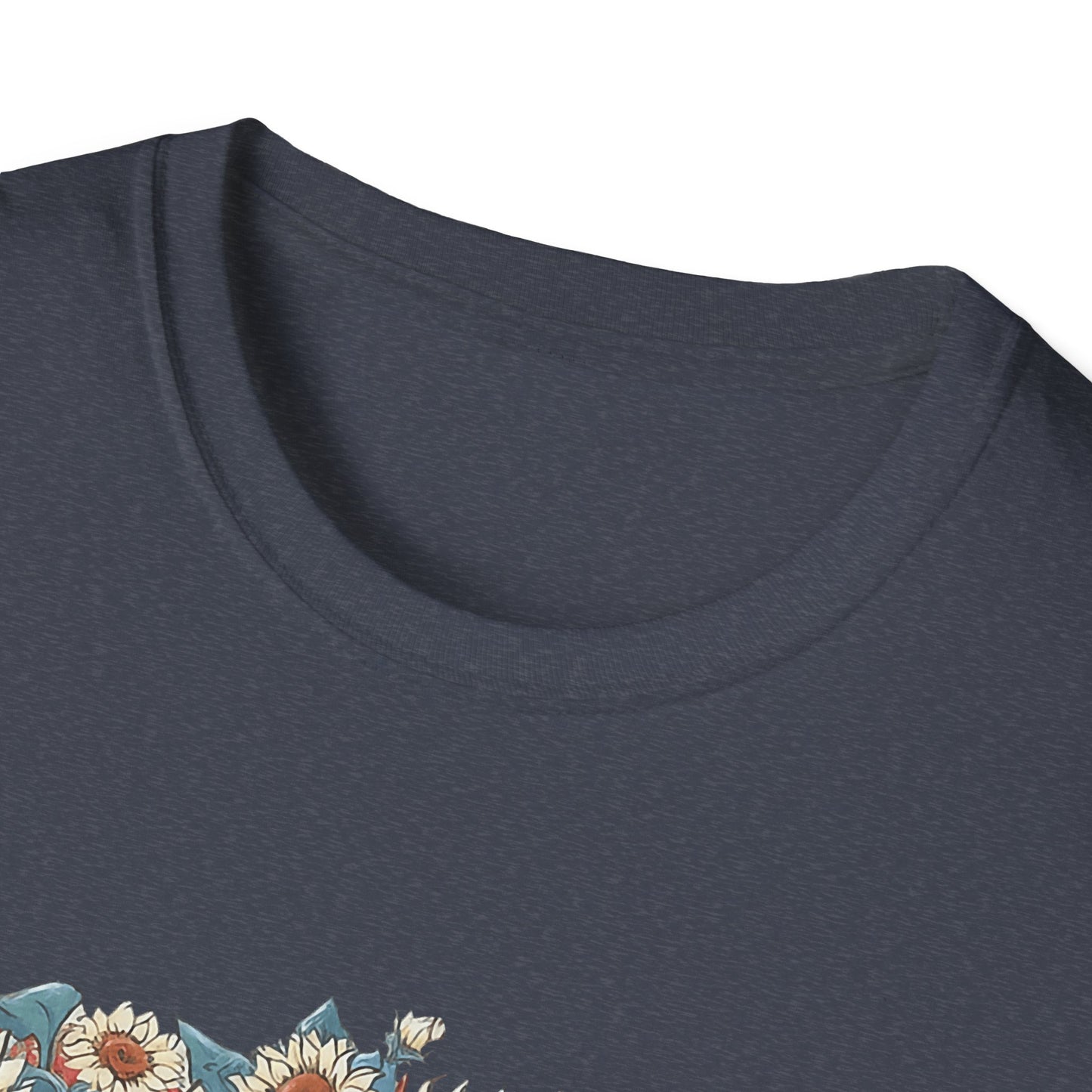 Patriotic Sunflower Cowboy Boots T-Shirt
