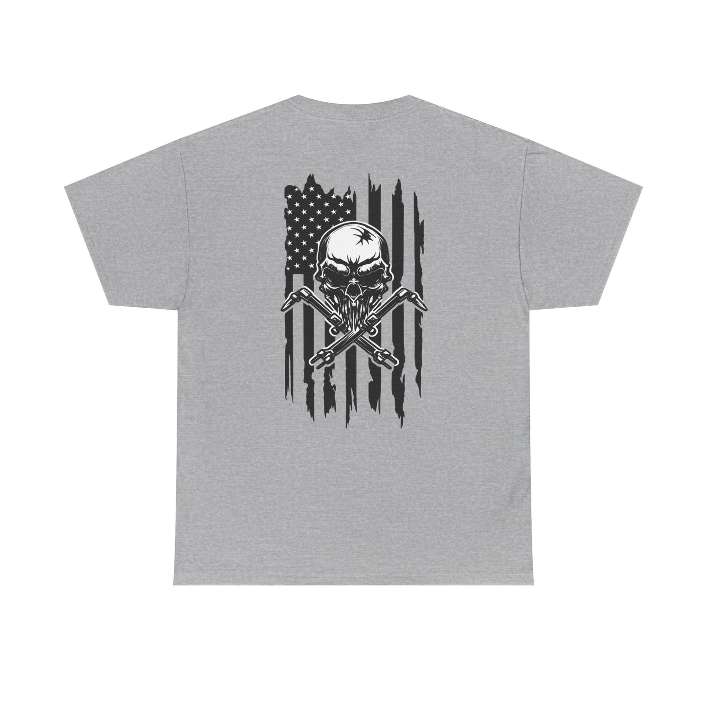 Welding “Hood Life” American Flag Tee