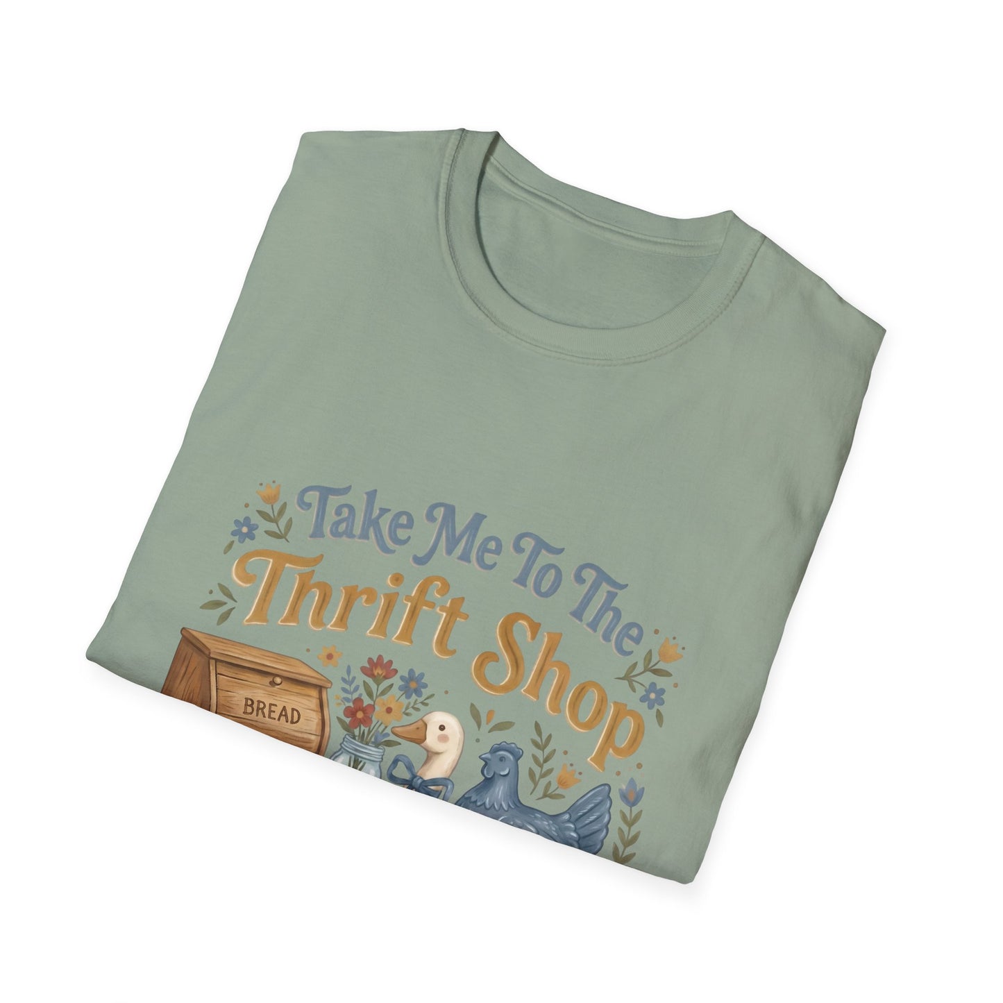 Take Me To The Thrift Shop T-Shirt – Vintage Thrifting Graphic Tee