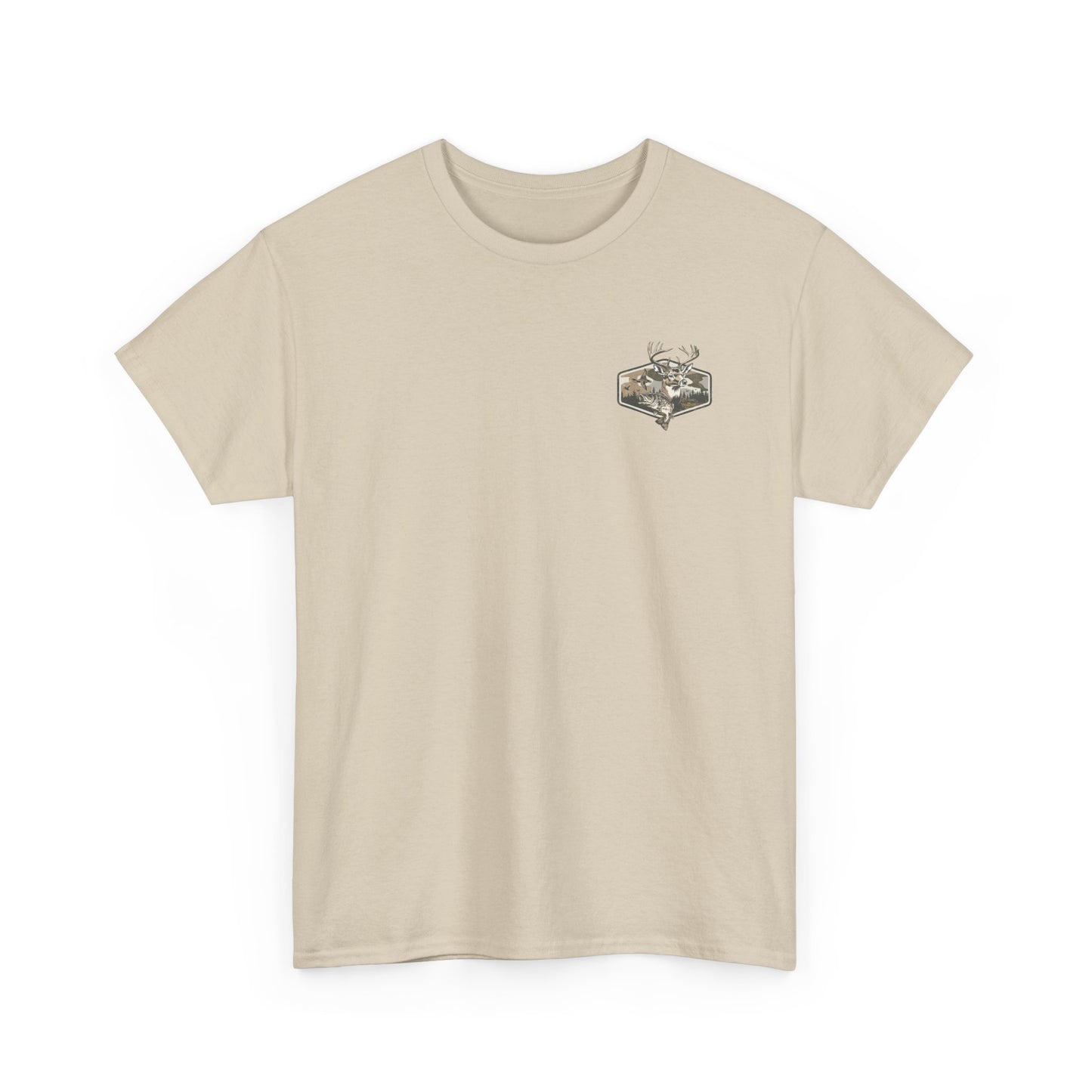 Deer Hunter Graphic Tee — Buck & Forest Outdoor T-Shirt