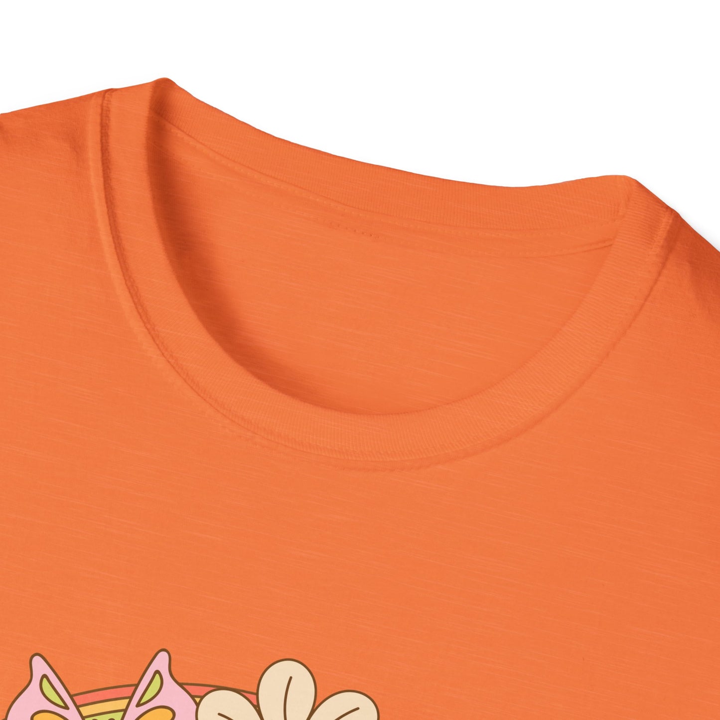 Nurse Floral Retro T-Shirt — Cute Vintage Flower Badge for Nurses