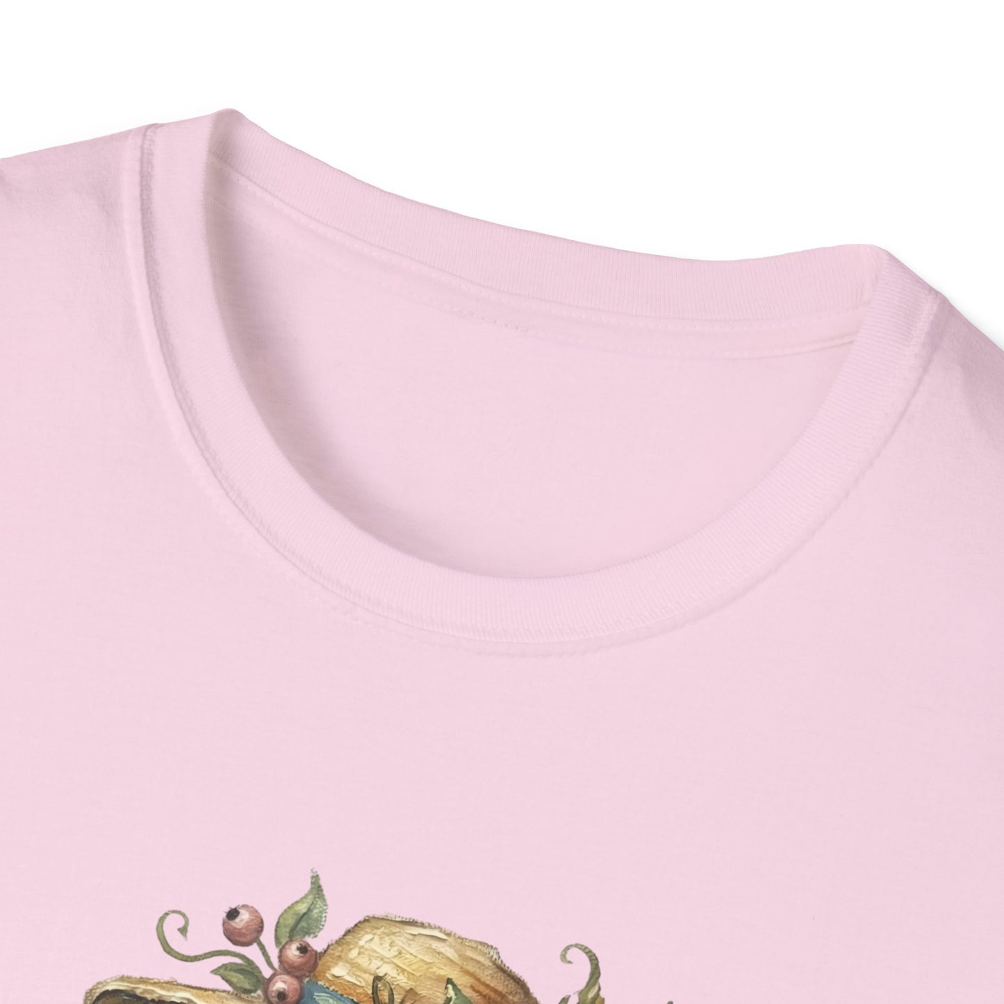 Garden Bird Tee — "There is a quiet peace to be found in the heart of the garden" Floral Bird T-Shirt