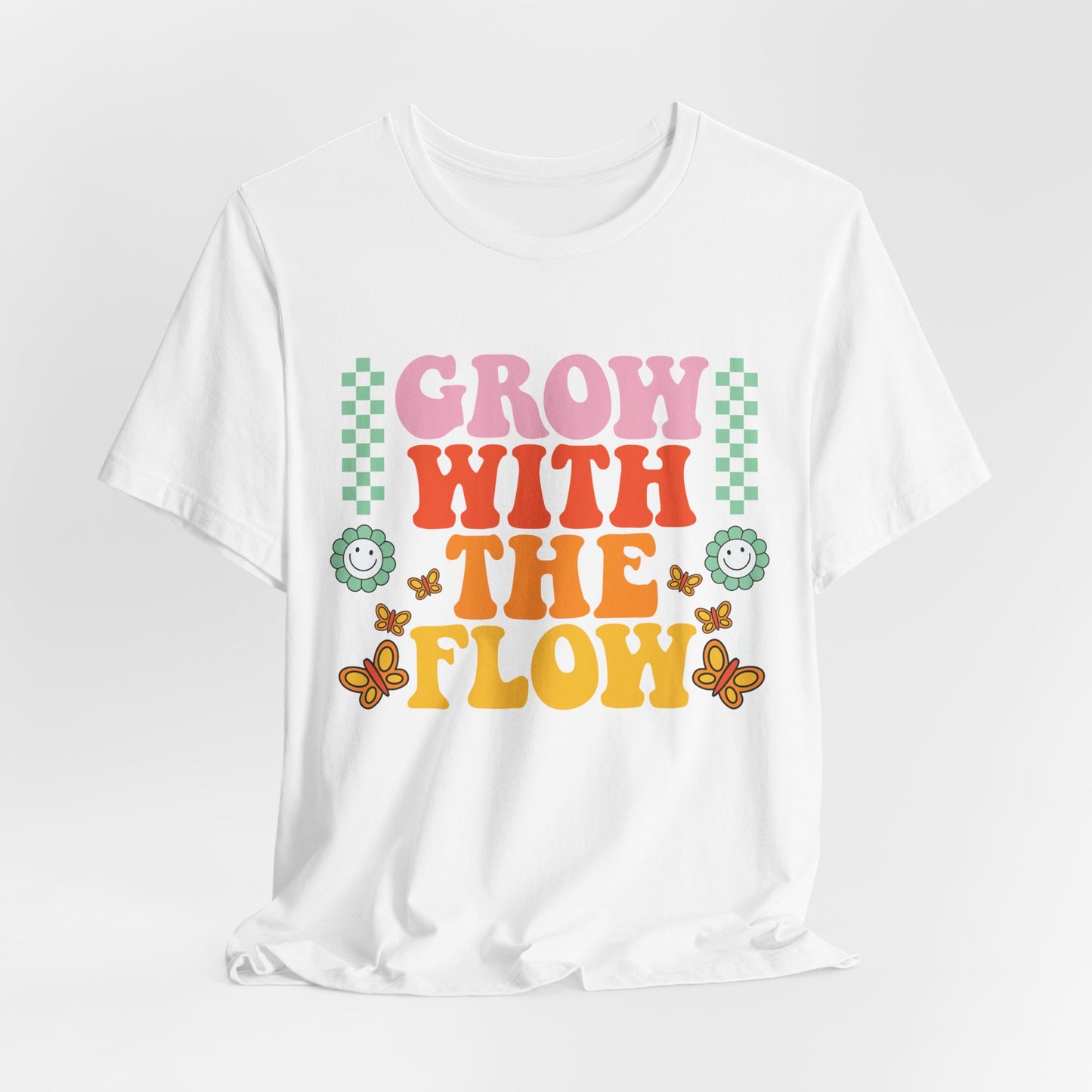 Grow With The Flow Retro Floral T-Shirt