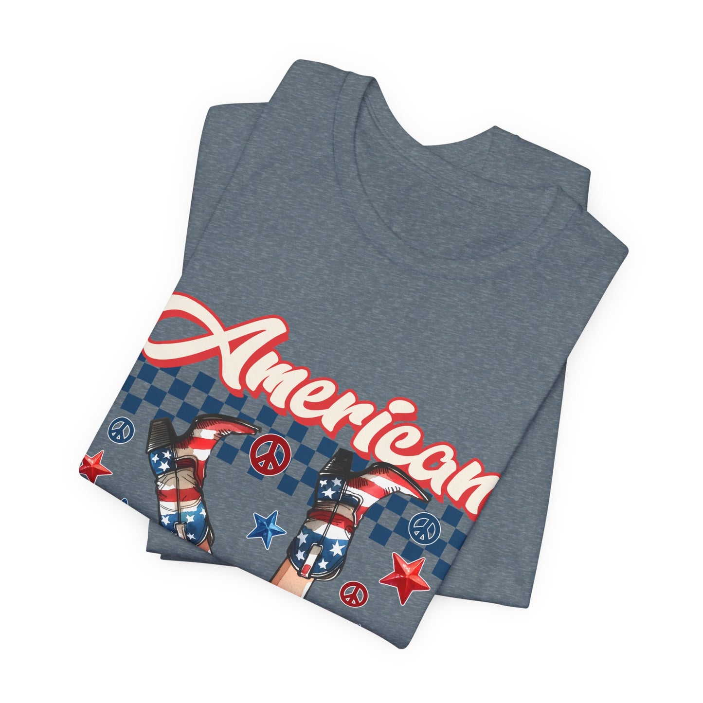 American Sweetheart T-Shirt — Retro Patriotic 4th of July Tee