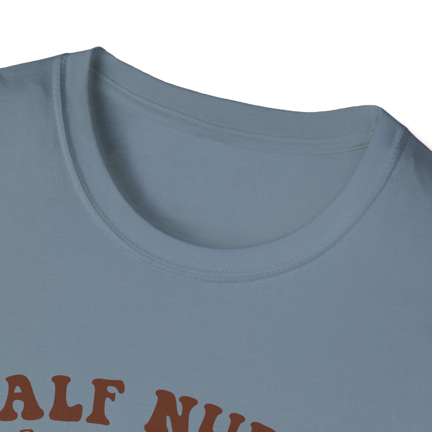 Half nurse half coffeeUnisex Softstyle T-Shirt