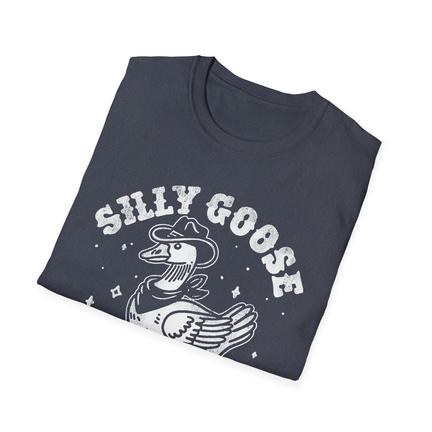 Silly Goose T-Shirt — Retro Cartoon Goose 'On the Loose' Graphic Tee