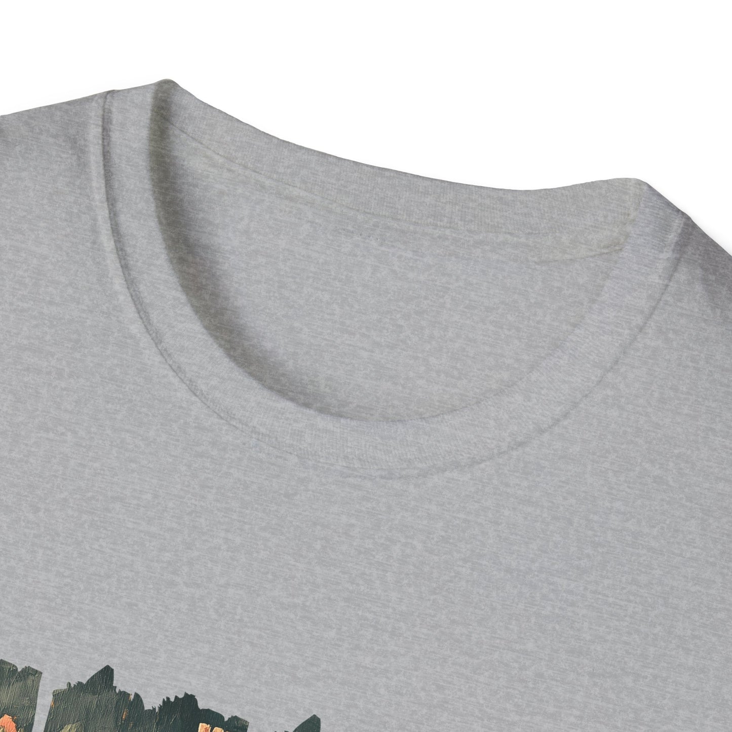 Floral Wooden Cross T-Shirt — Roses & Faith Christian Graphic Tee