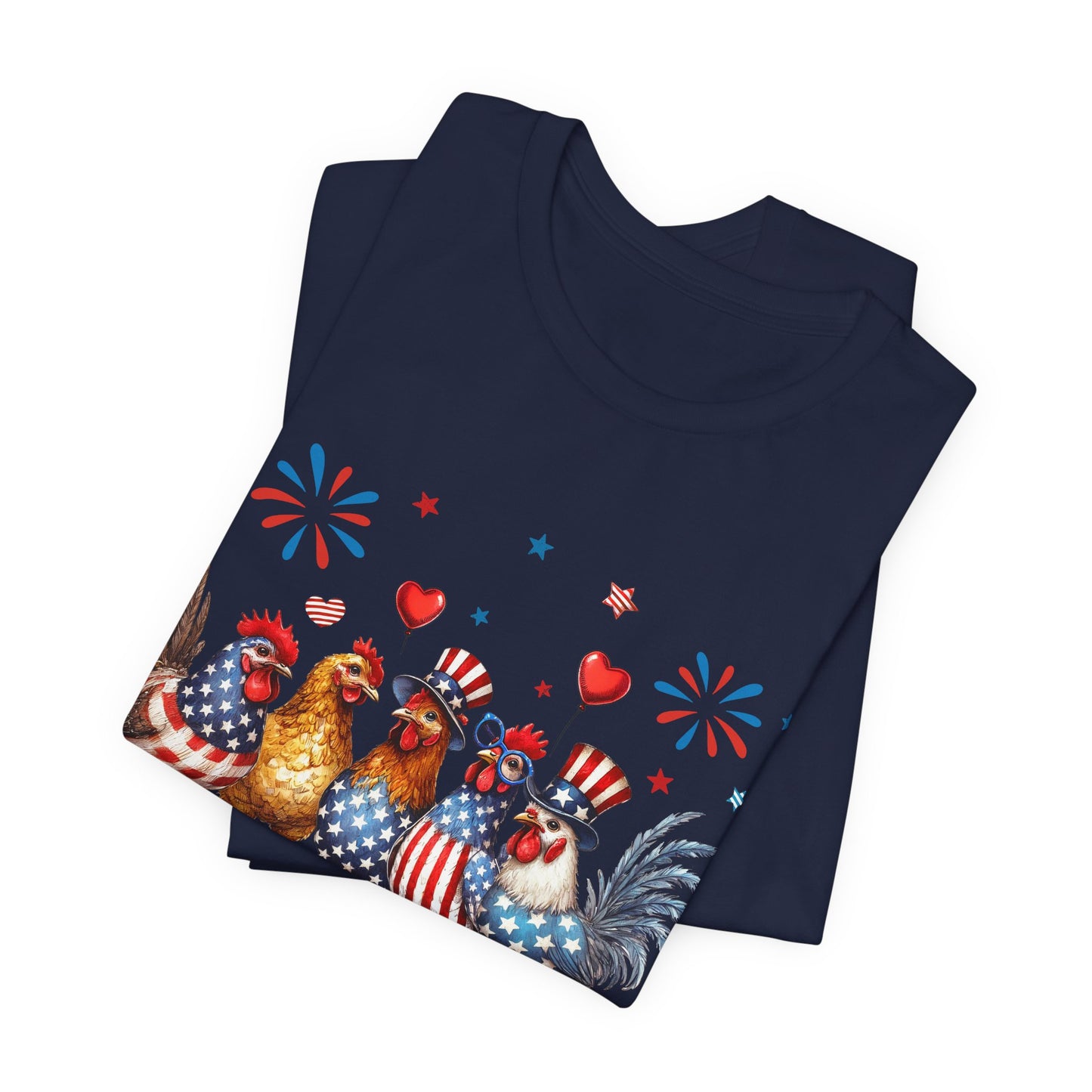 Chicken Patriotic Tee