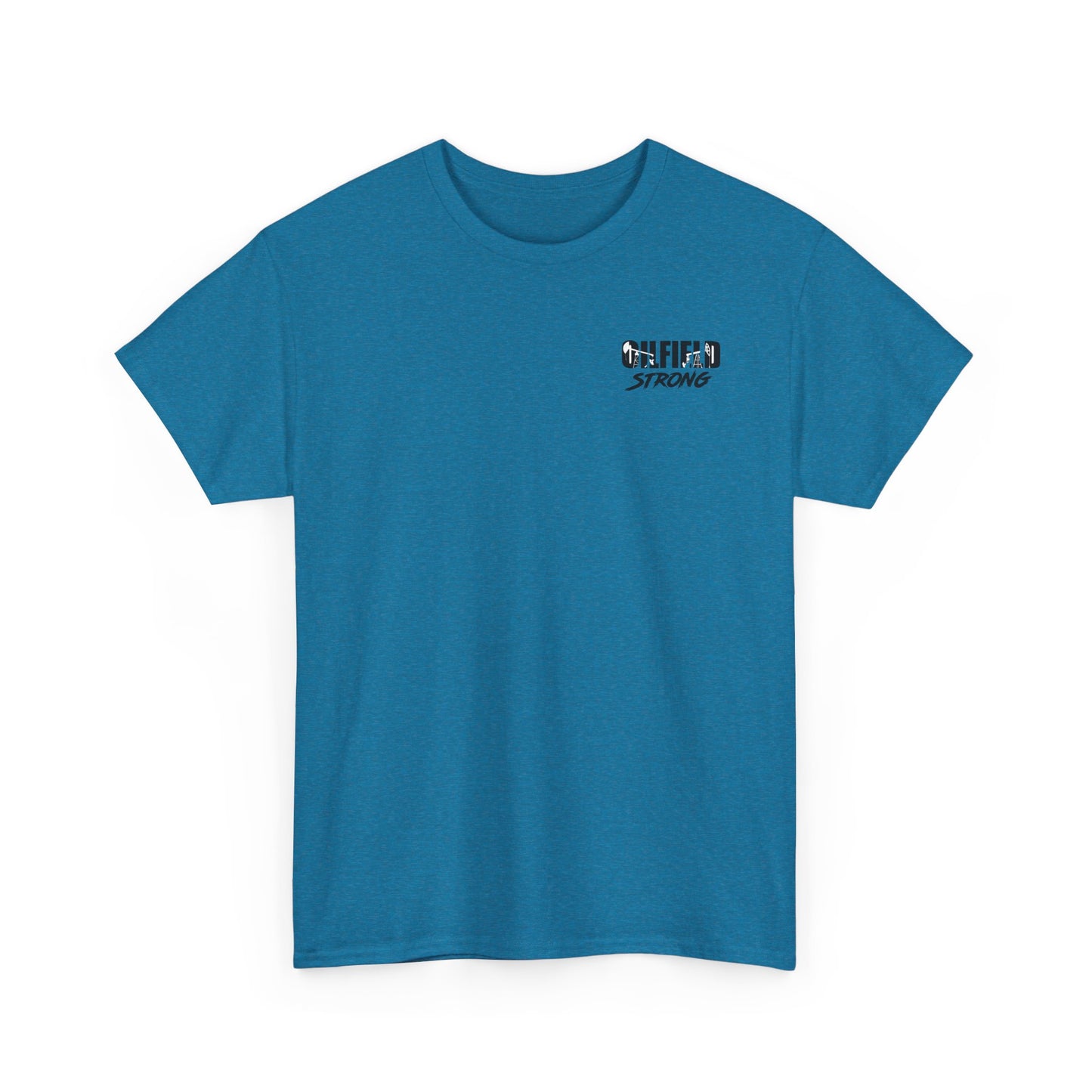 Oilfield Flag Tee — American Oil Rig Graphic T-Shirt