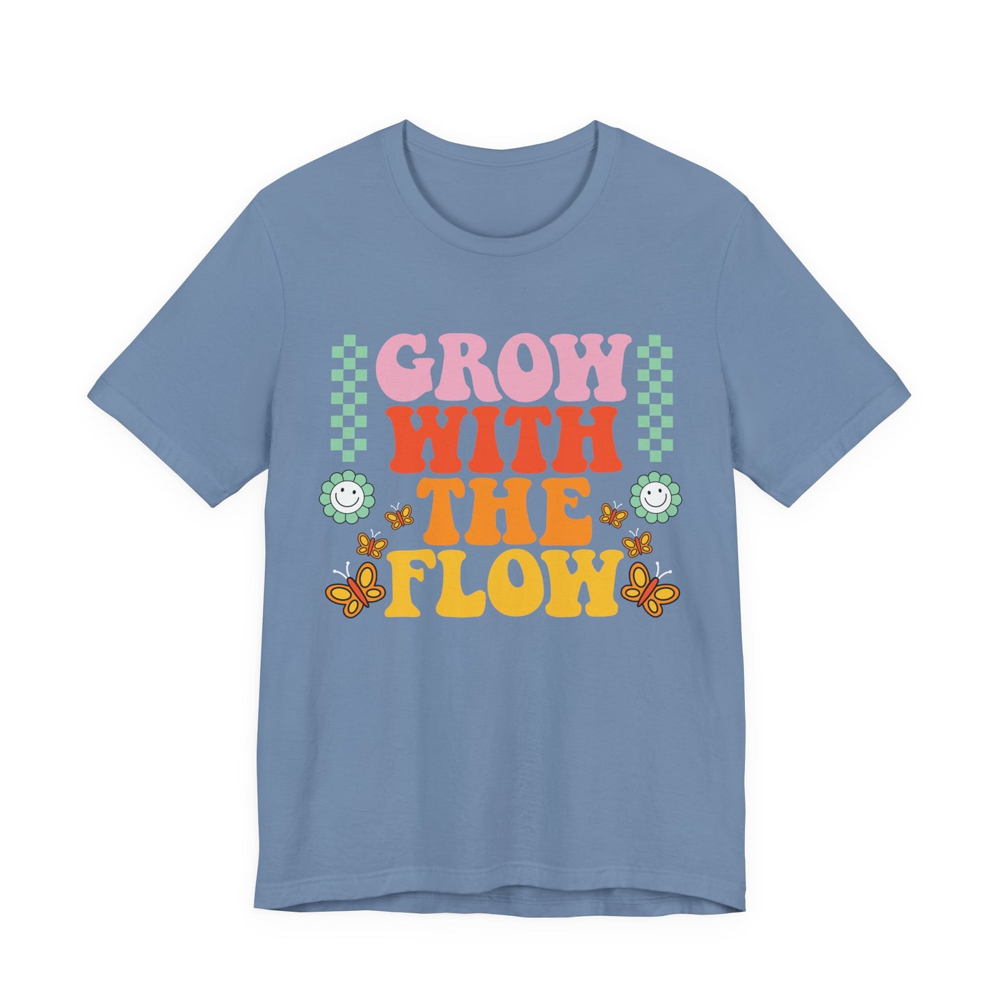 Grow With The Flow Retro Floral T-Shirt