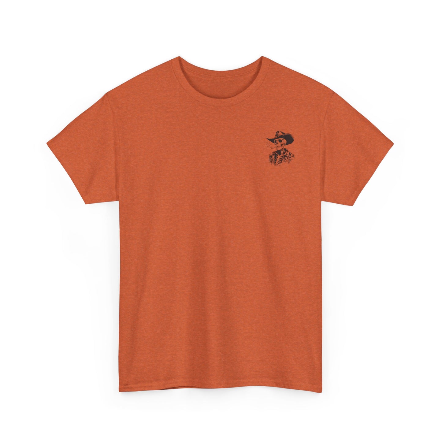 Skeleton Cowboy T-Shirt — Western Skull Graphic Tee