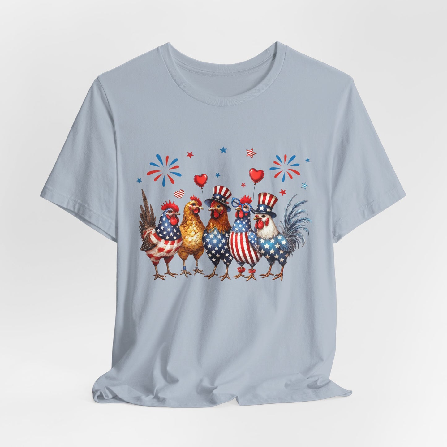 Chicken Patriotic Tee