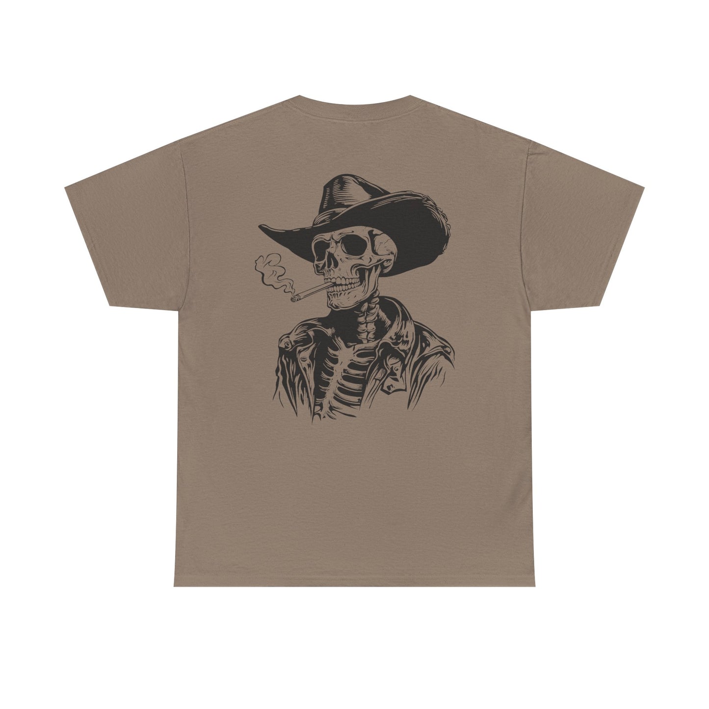 Skeleton Cowboy T-Shirt — Western Skull Graphic Tee