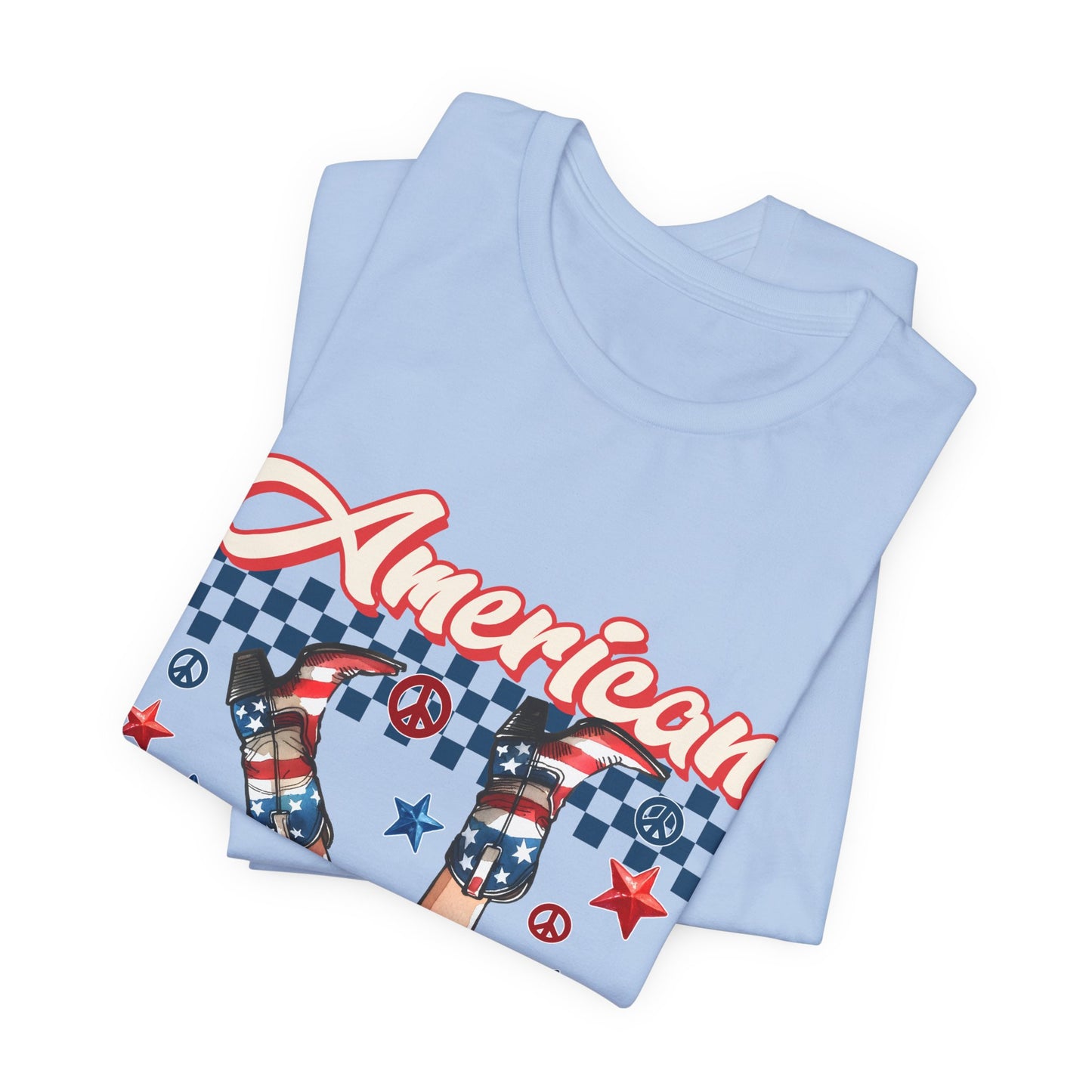 American Sweetheart T-Shirt — Retro Patriotic 4th of July Tee