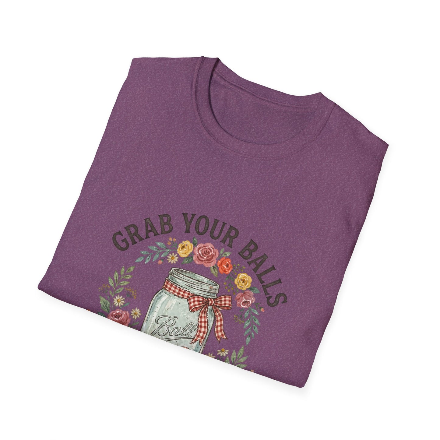 Grab Your Balls Mason Jar Canning T-Shirt — It's Canning Season Vintage Kitchen Tee