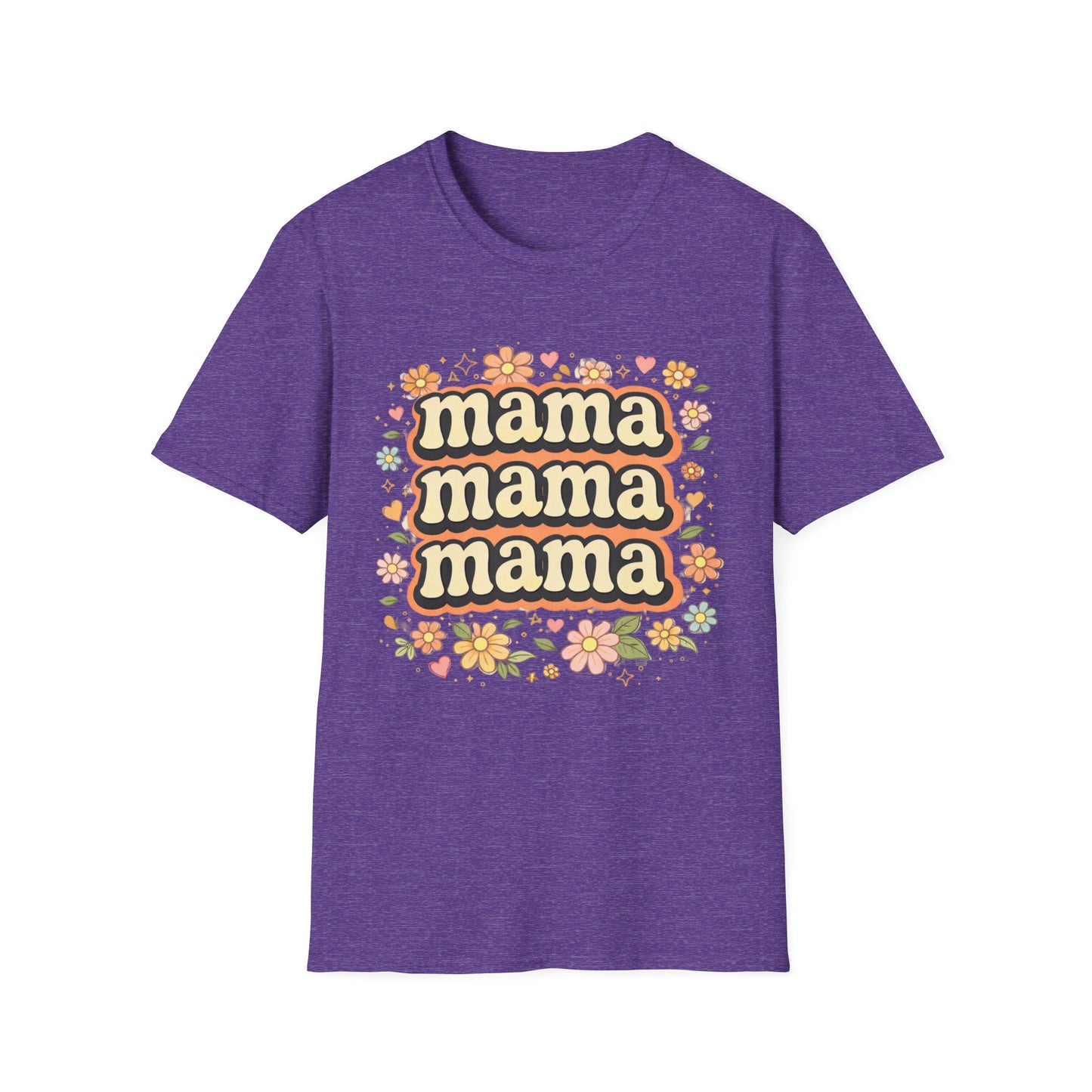 Mama Floral T‑Shirt — Retro Flower Mother's Day Tee