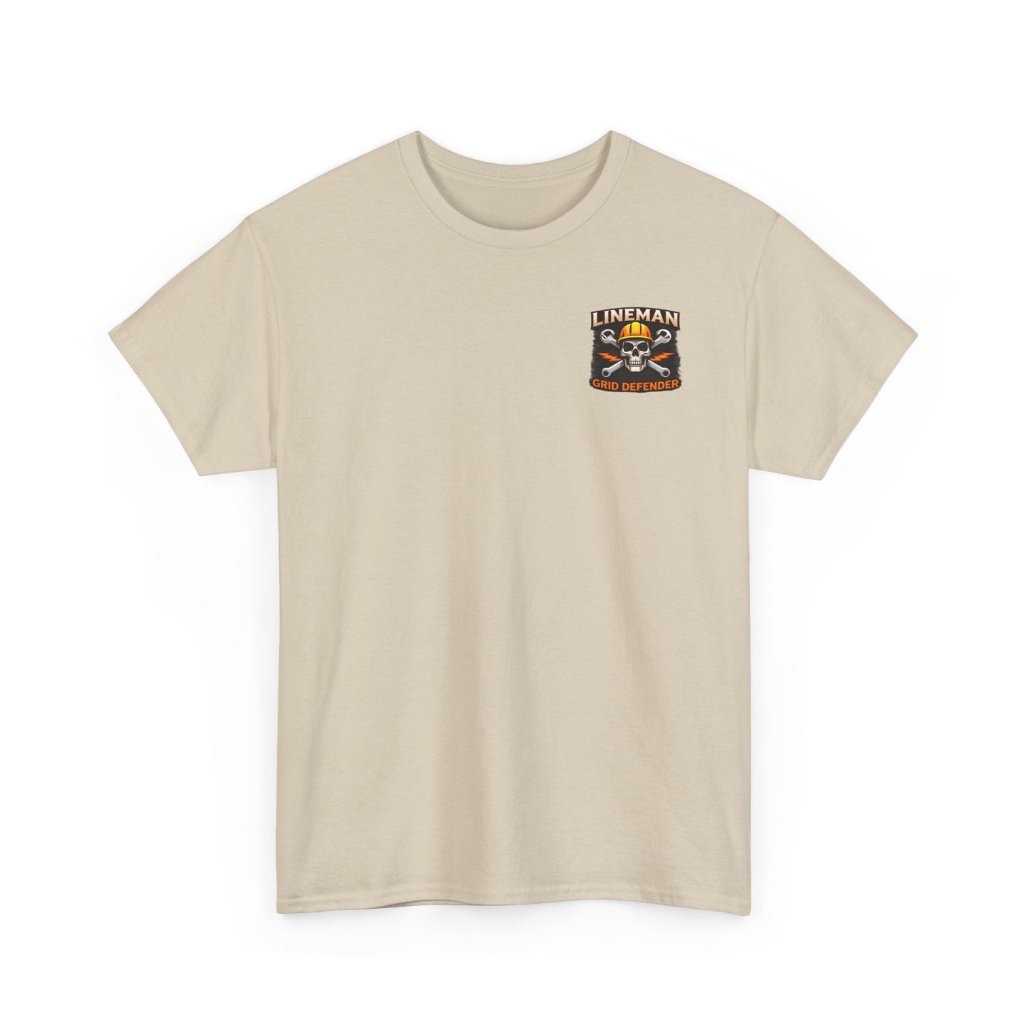 Lineman-Built to work-Born to climb Unisex Heavy Cotton Tee