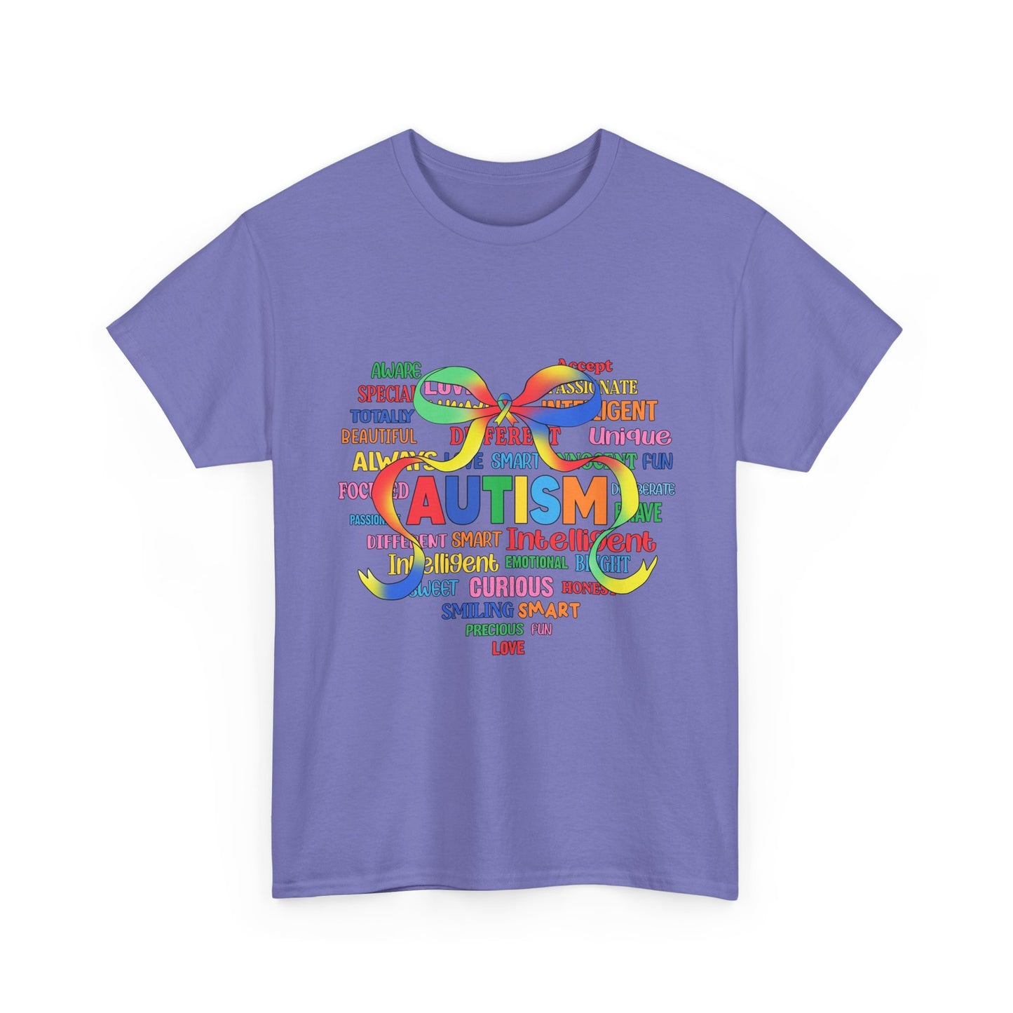 Autism Awareness Puzzle Heart T-Shirt – Colorful Support & Acceptance Tee