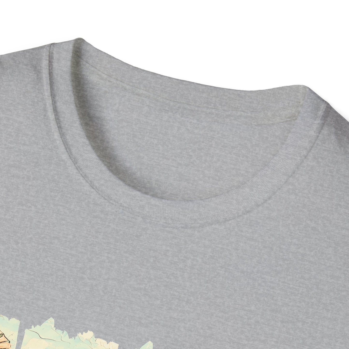 Scenic Windowpane Cabin T-Shirt — 'I Am But A Child Made of Stars' Nature Graphic Tee