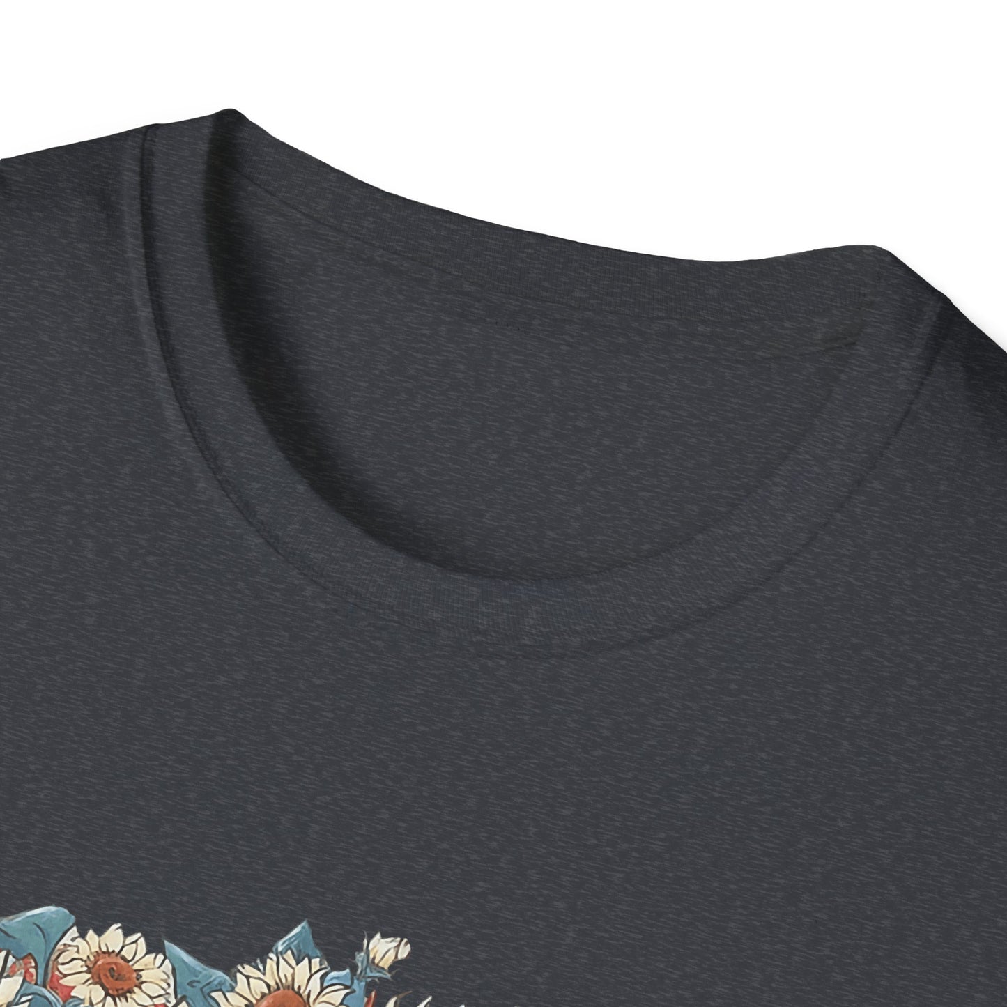 Patriotic Sunflower Cowboy Boots T-Shirt