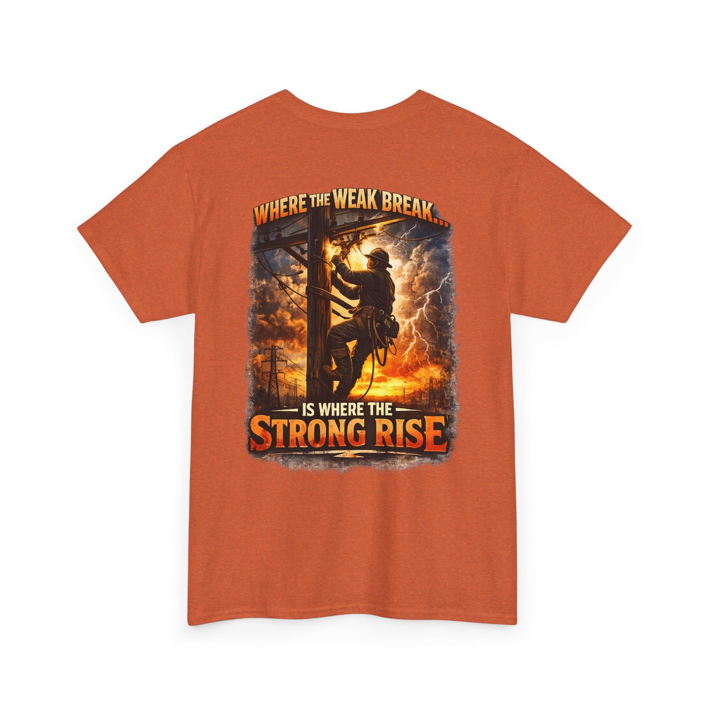 LINEMAN- Unisex Heavy Cotton Tee