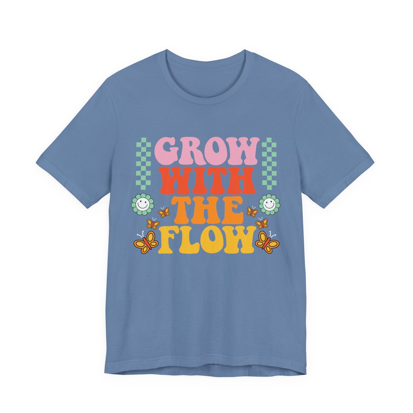 Grow With The Flow Retro Floral T-Shirt