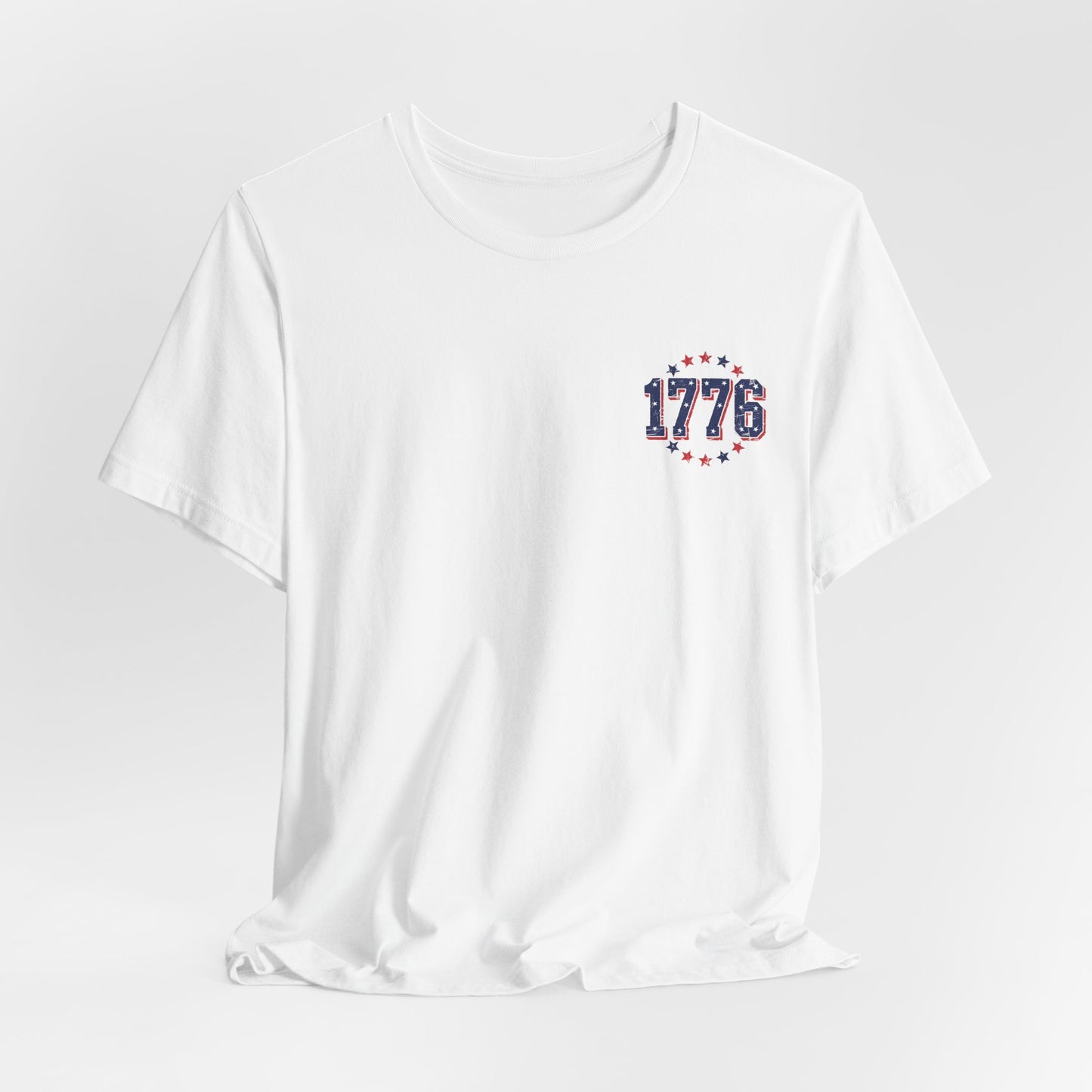 America 1776 Eagle T‑Shirt — Land of the Free, Home of the Brave