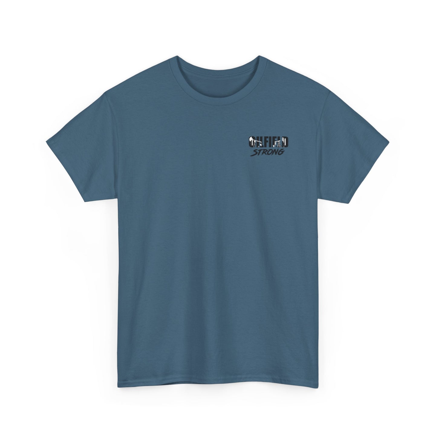 Oilfield Flag Tee — American Oil Rig Graphic T-Shirt