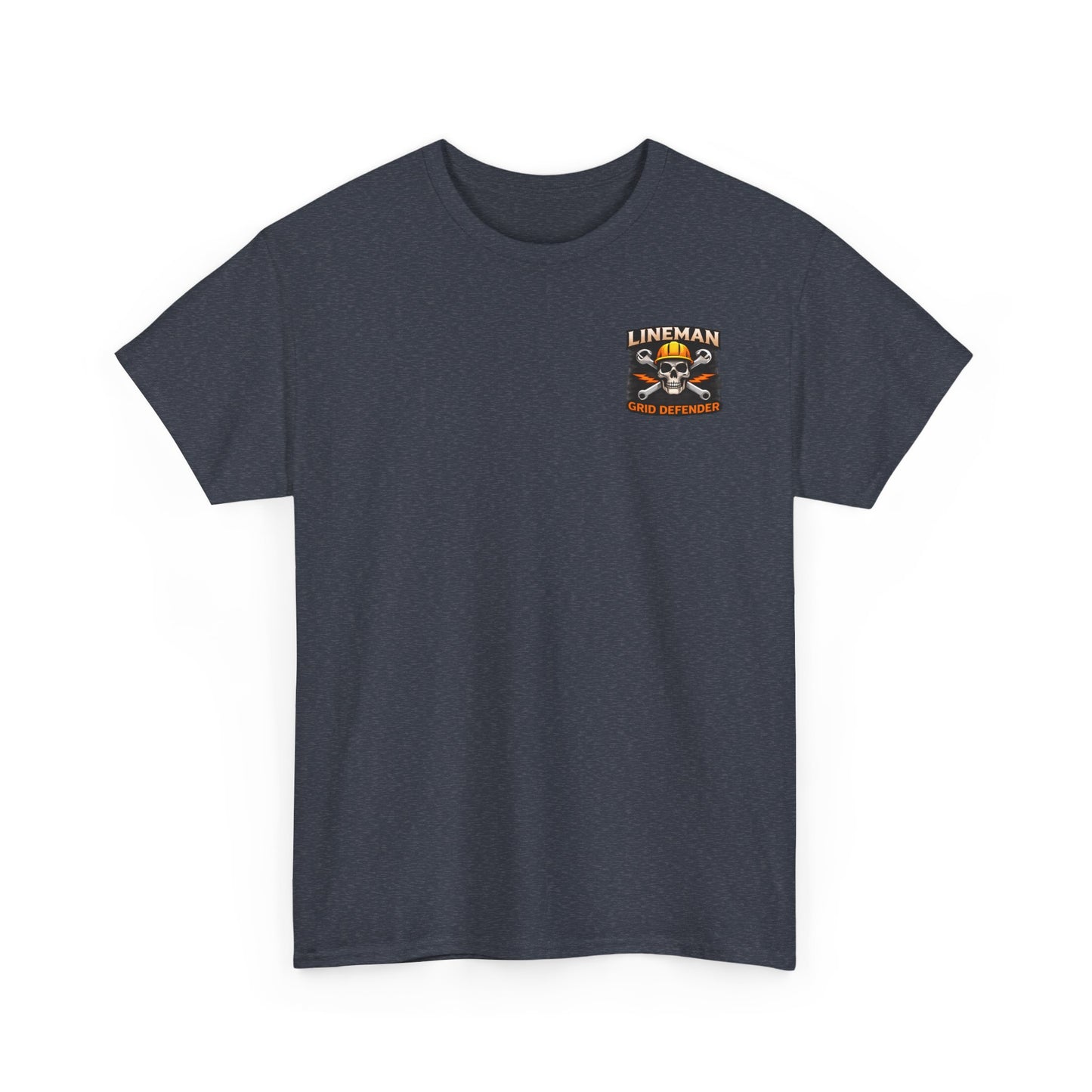Lineman-Built to work-Born to climb Unisex Heavy Cotton Tee