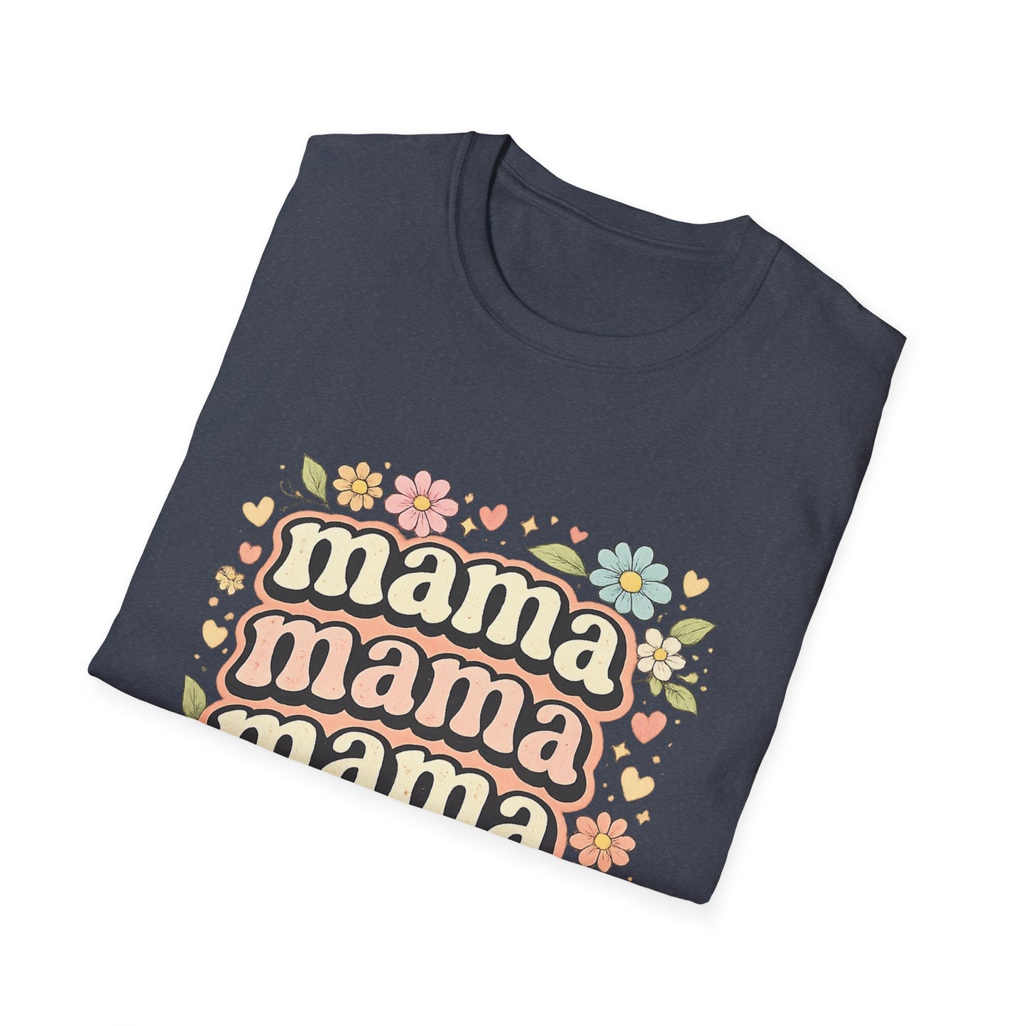 Mama Floral T-Shirt — Retro Mom Gift for Mother’s Day