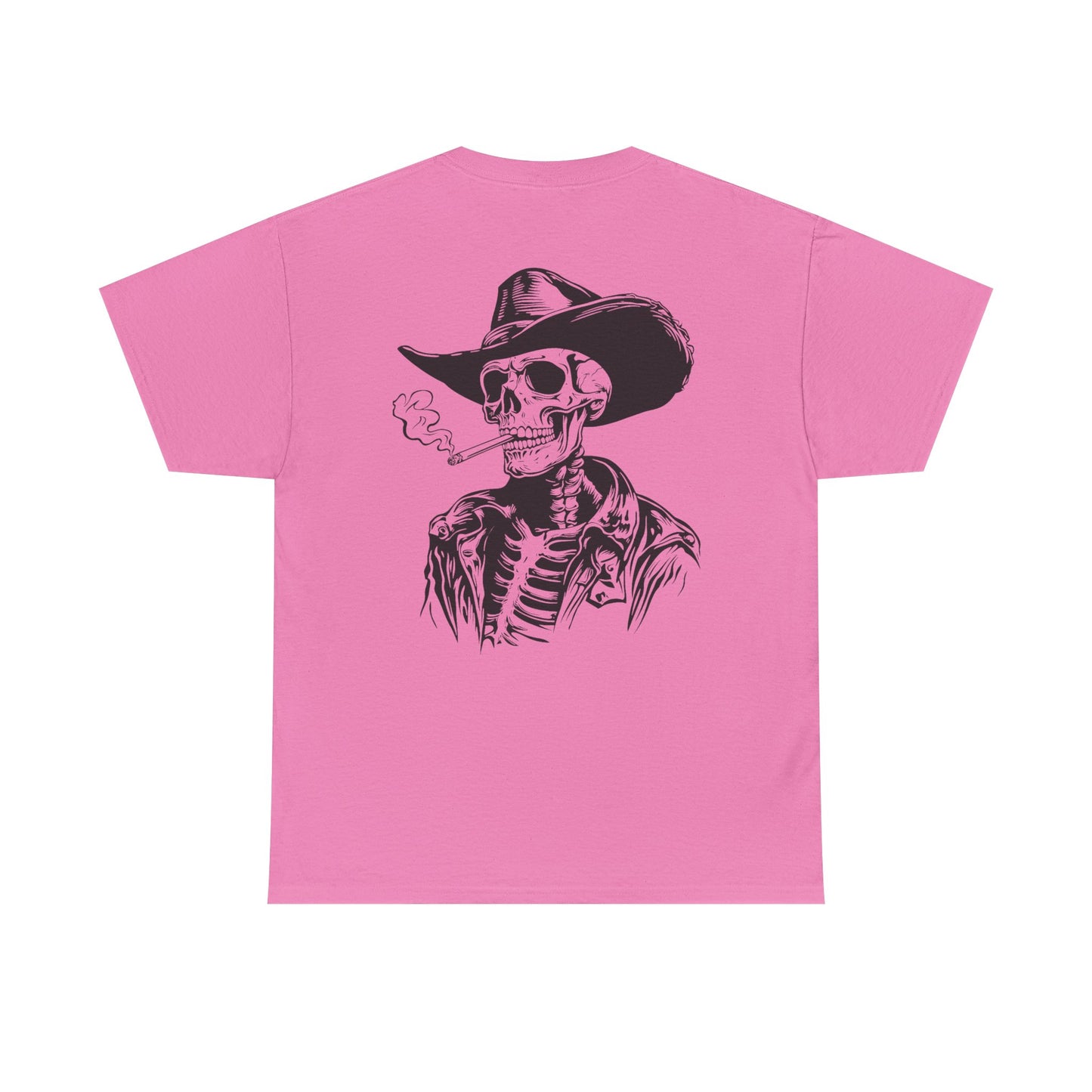 Skeleton Cowboy T-Shirt — Western Skull Graphic Tee