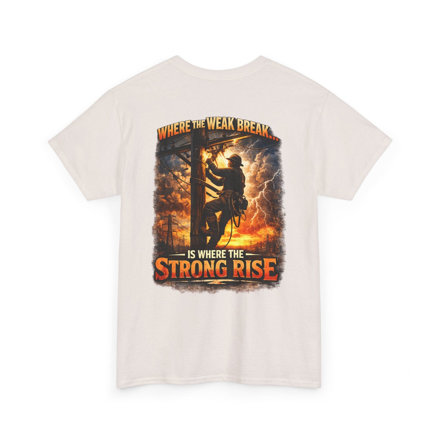 LINEMAN- Unisex Heavy Cotton Tee