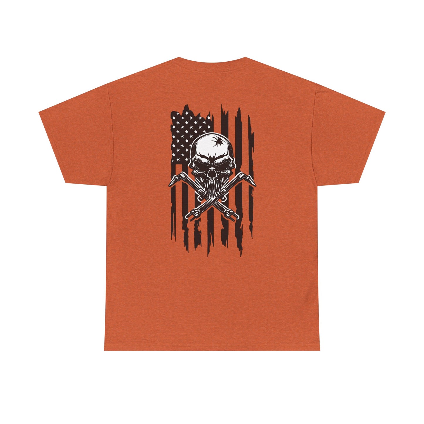 Welding “Hood Life” American Flag Tee