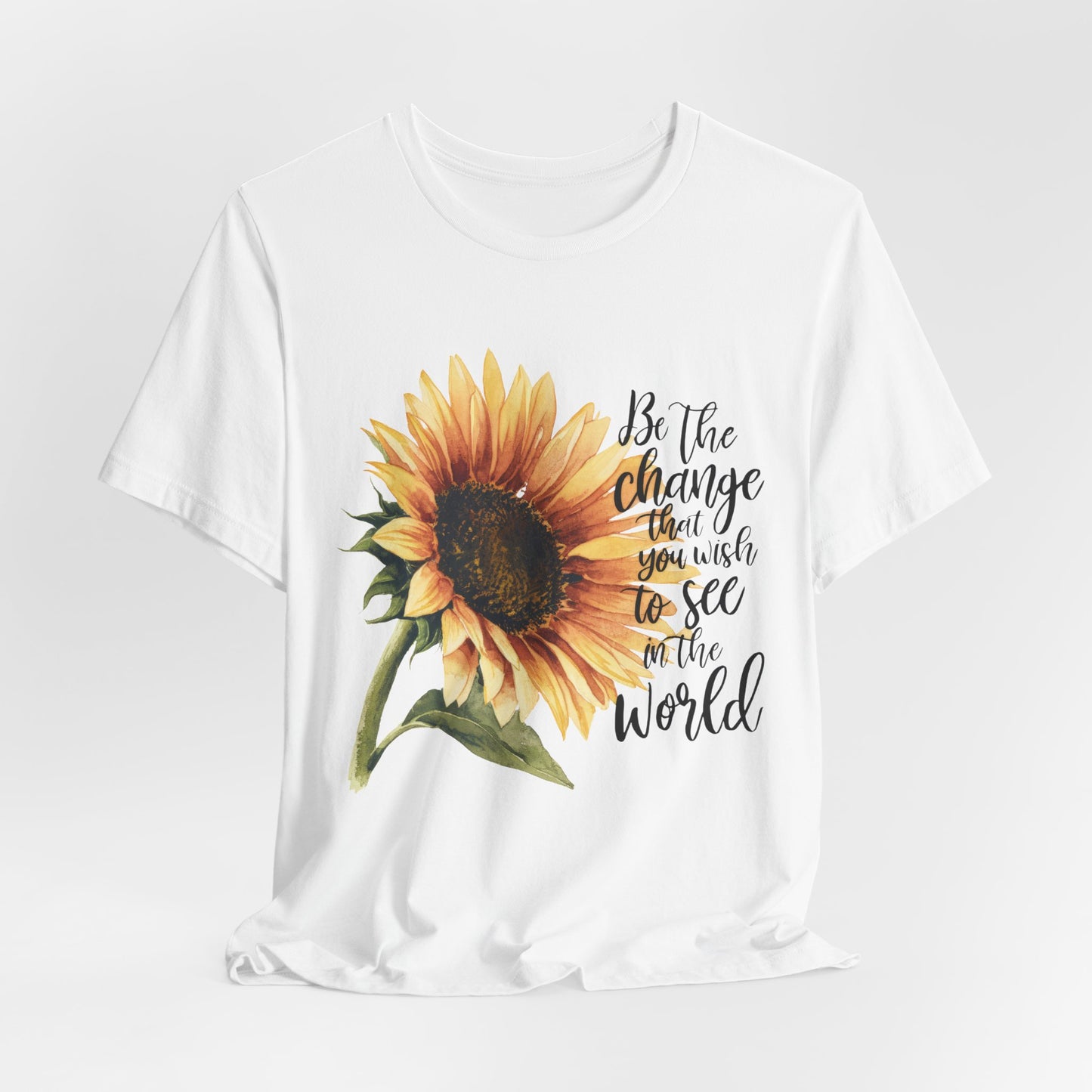 Sunflower "Be the Change" T‑Shirt