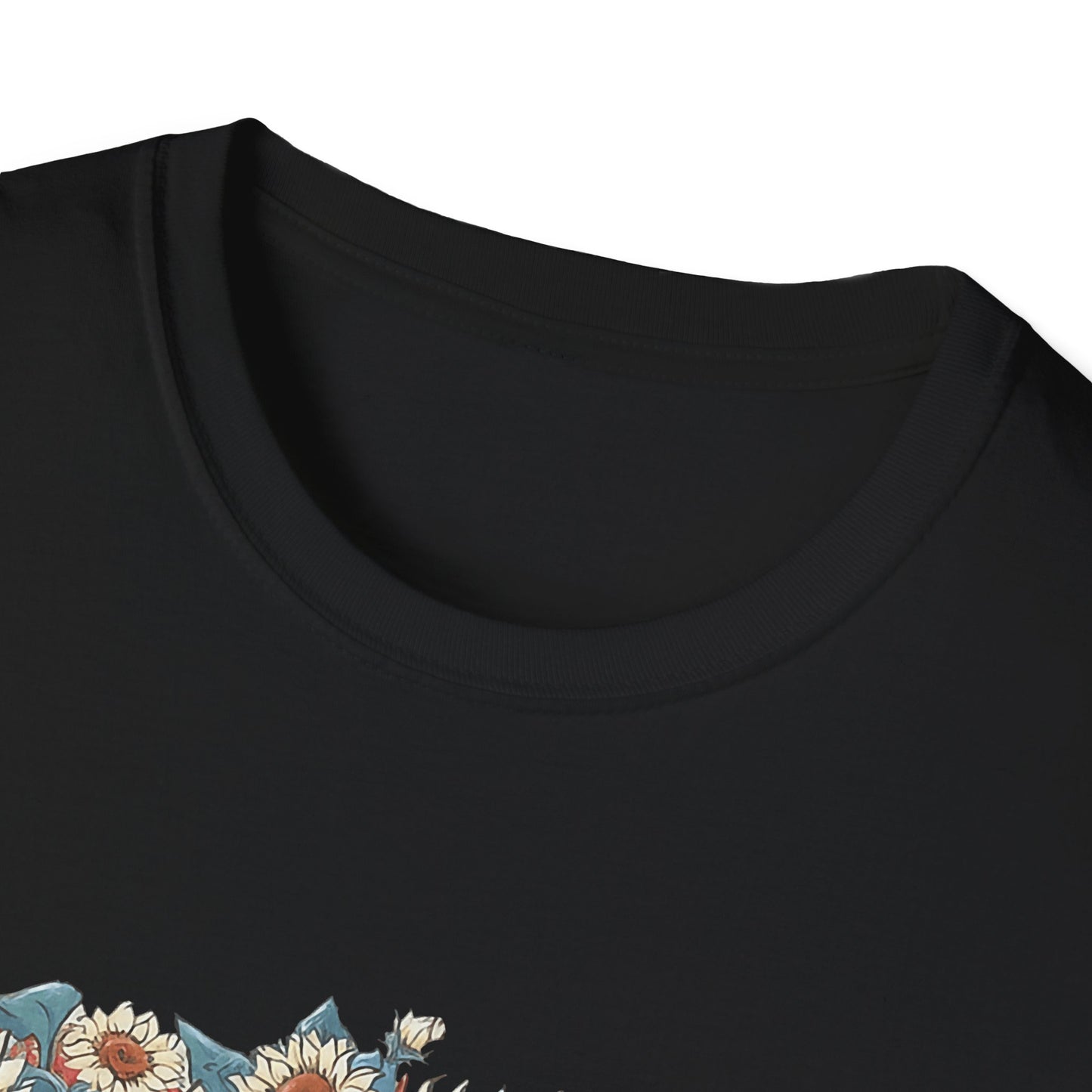 Patriotic Sunflower Cowboy Boots T-Shirt