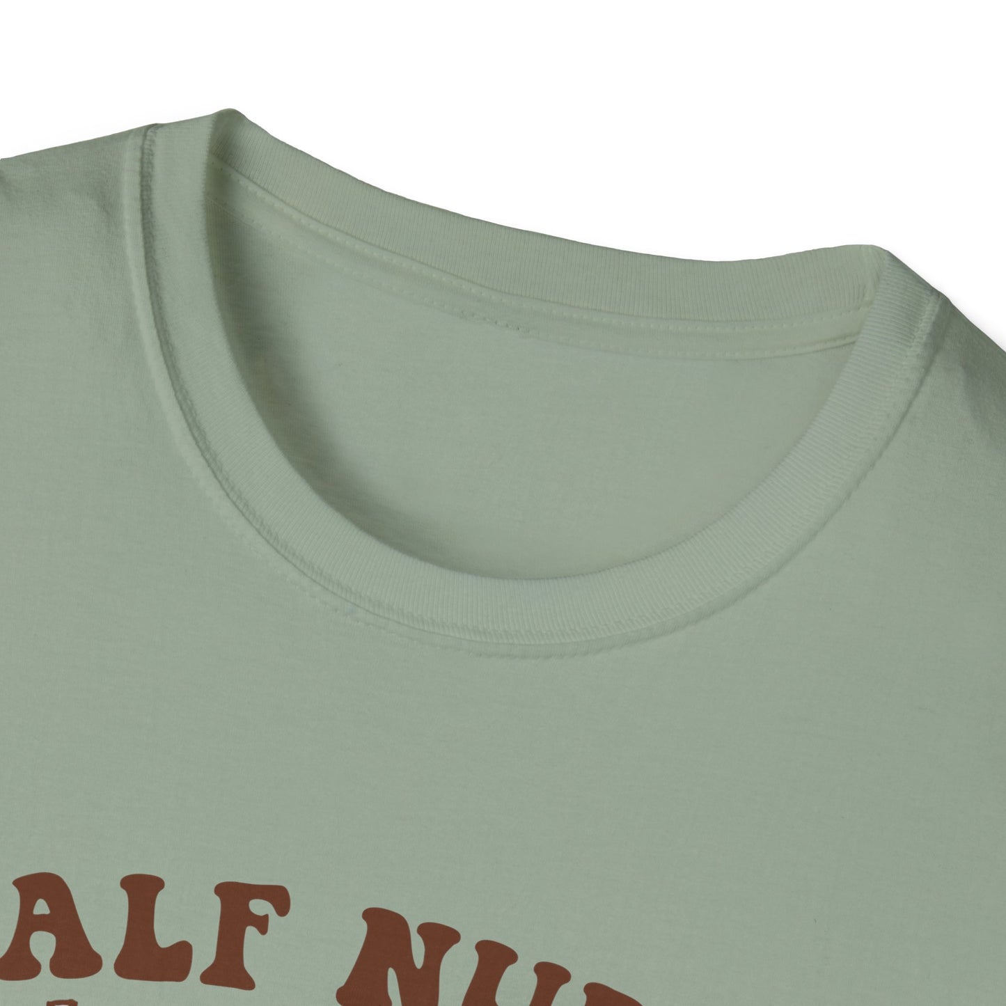 Half nurse half coffeeUnisex Softstyle T-Shirt