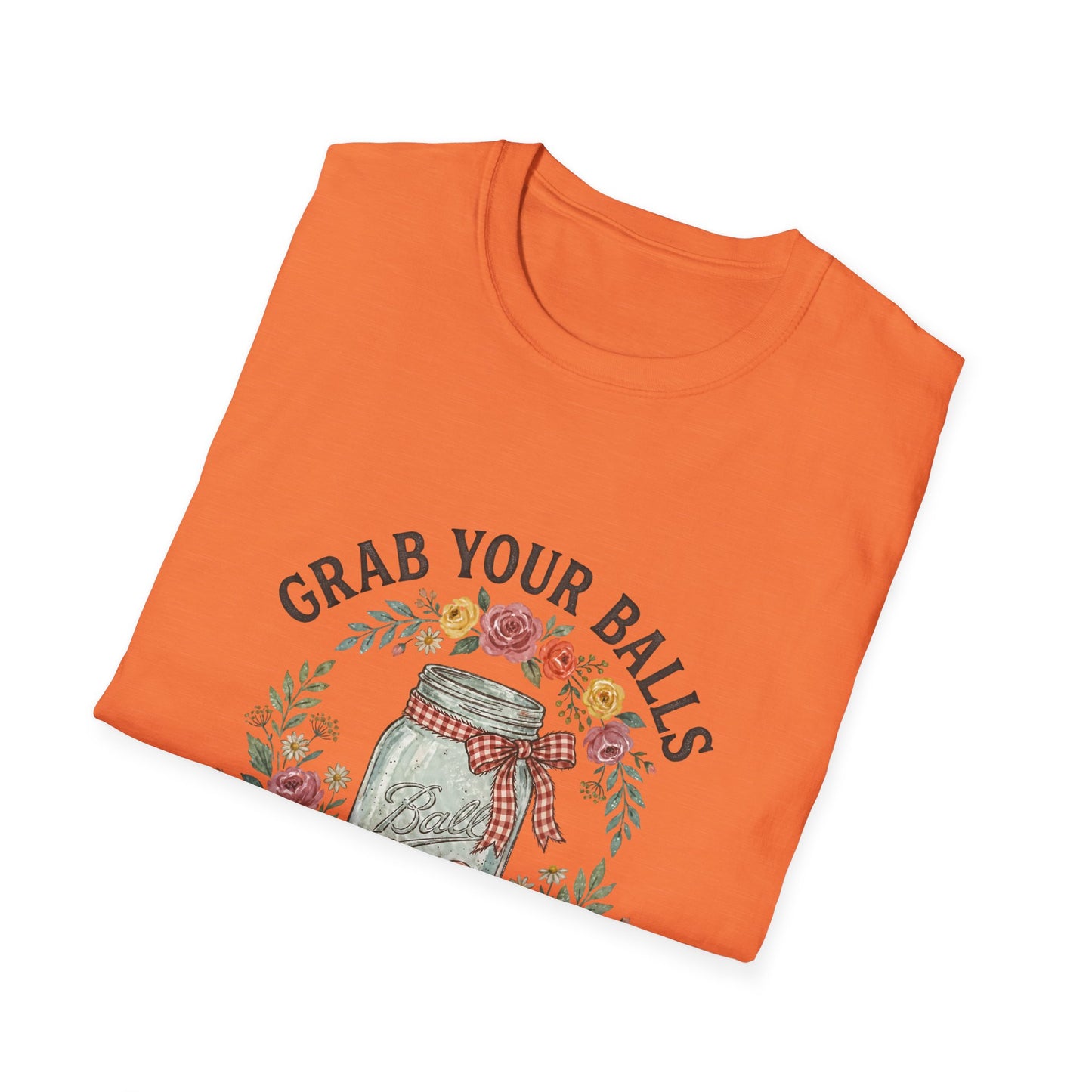 Grab Your Balls Mason Jar Canning T-Shirt — It's Canning Season Vintage Kitchen Tee