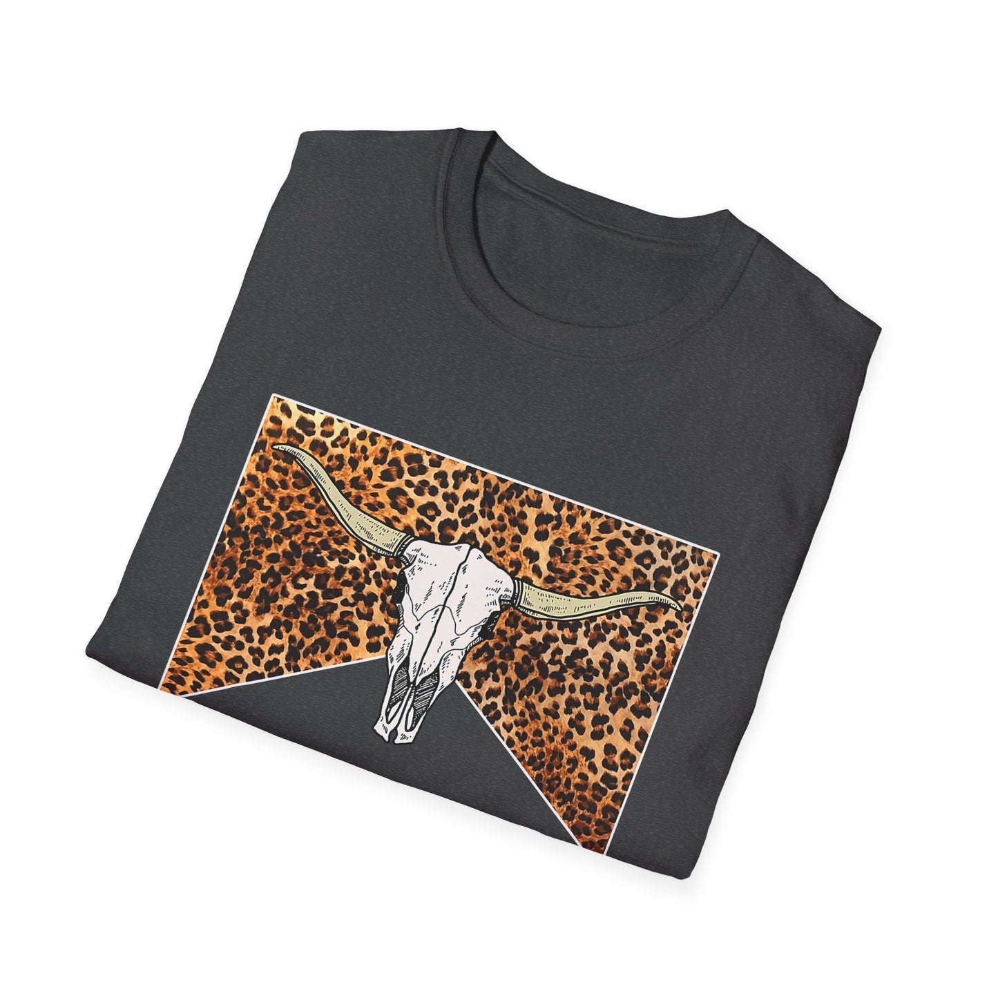 Cowboy Killer Graphic Tee – Leopard Skull Western T-Shirt