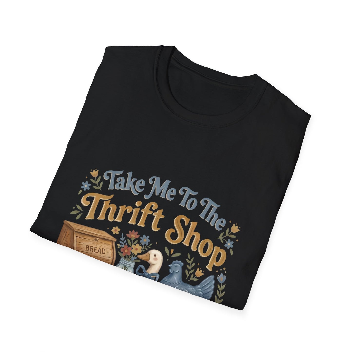 Take Me To The Thrift Shop T-Shirt – Vintage Thrifting Graphic Tee