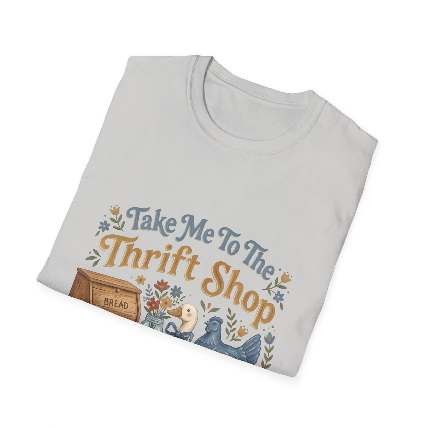 Take Me To The Thrift Shop T-Shirt – Vintage Thrifting Graphic Tee