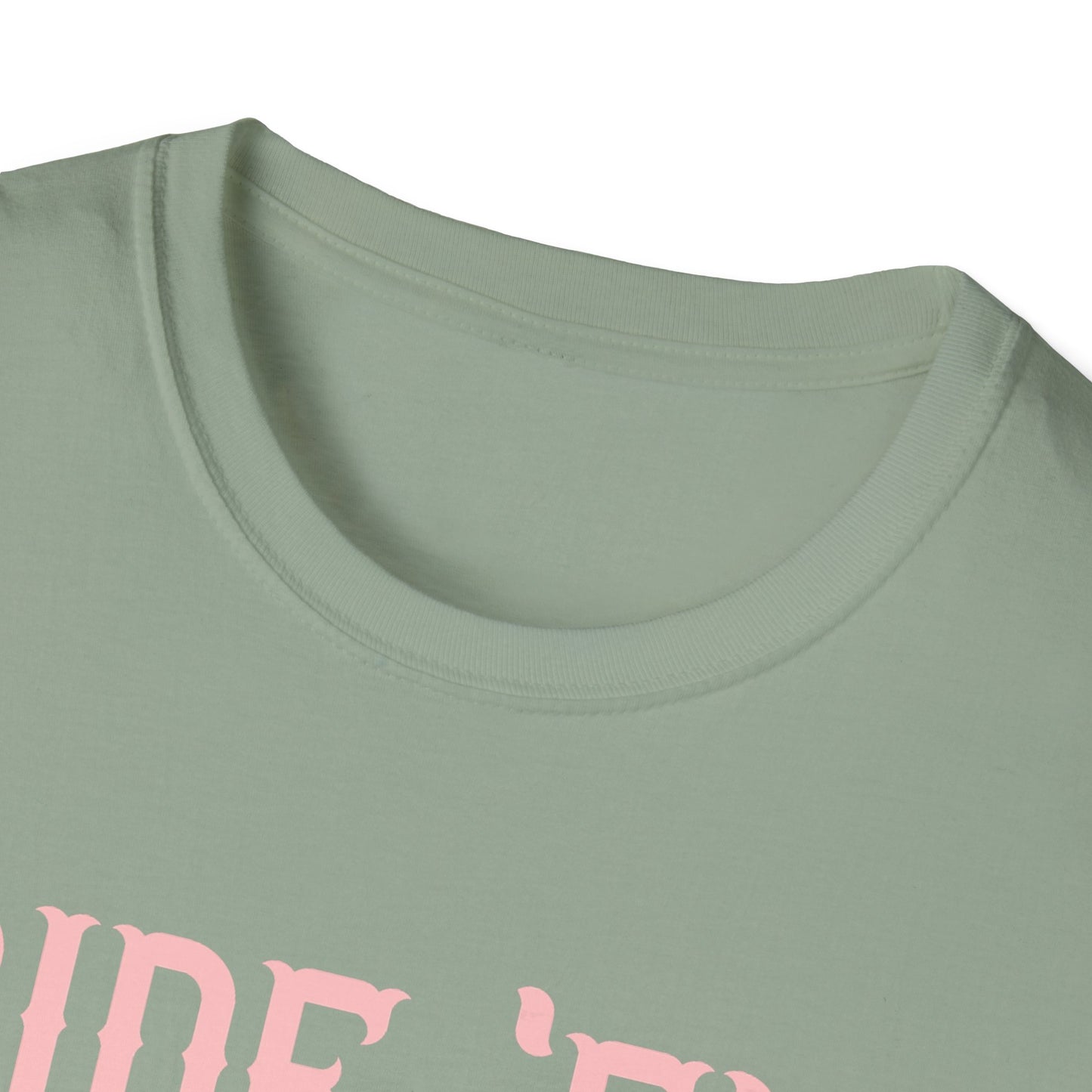 Ride 'Em Cowgirl T-Shirt — Pink Cowboy Hat Graphic Tee