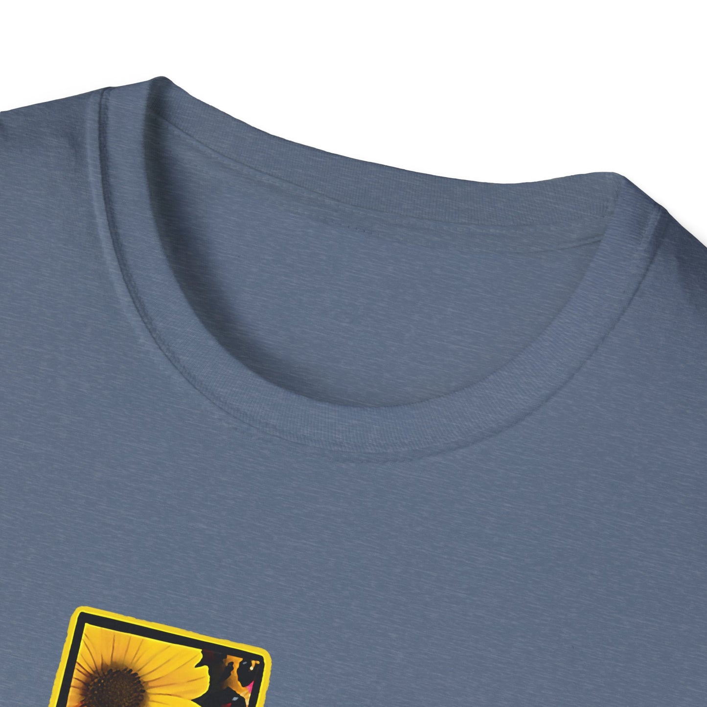 Texas Sunflower State T-Shirt — Floral Texas Map Graphic